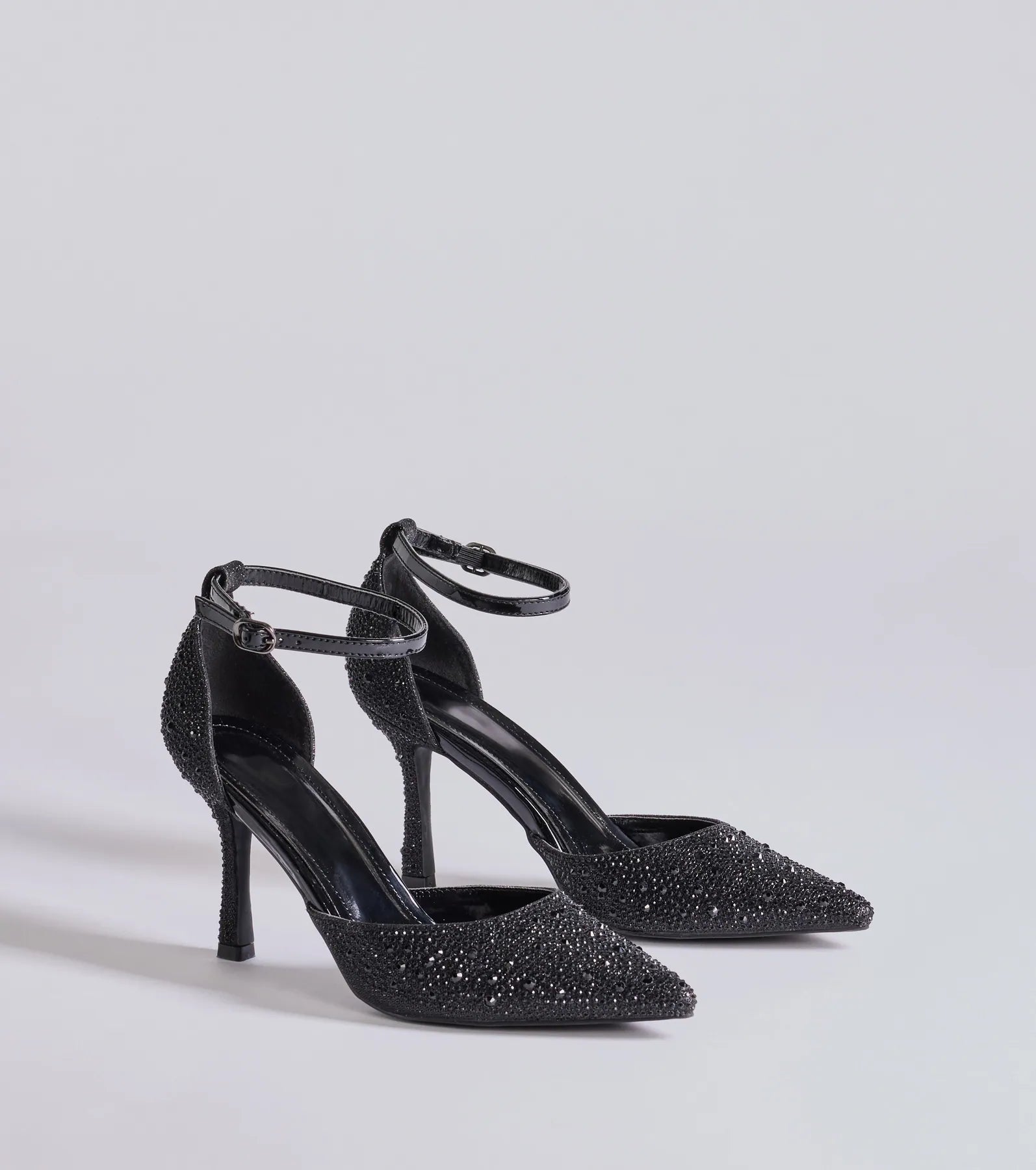 Windsor Dazzle and Stun Rhinestone Stiletto Pumps
