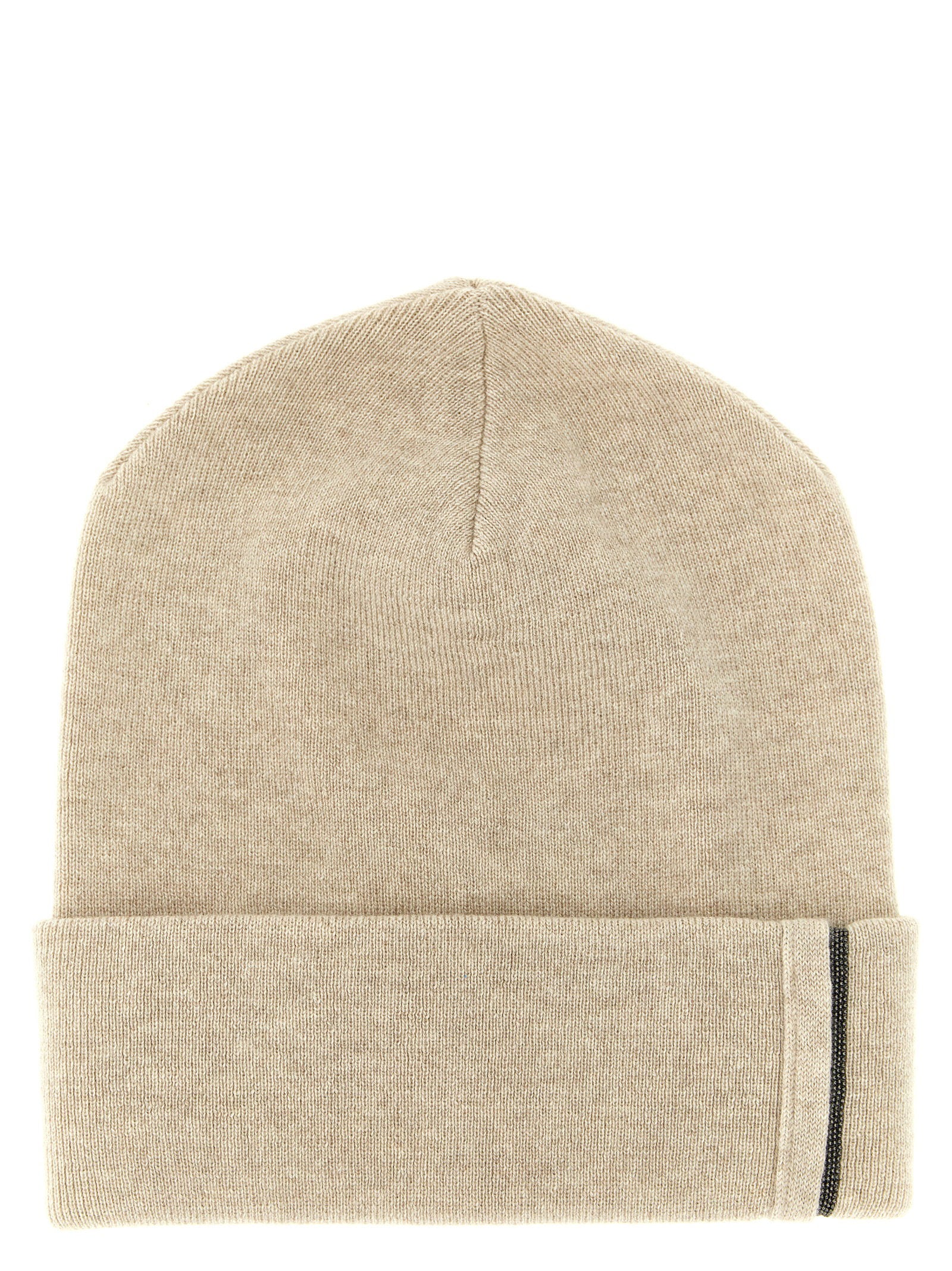 Brunello Cucinelli Monile Beanie – 100% cashmere