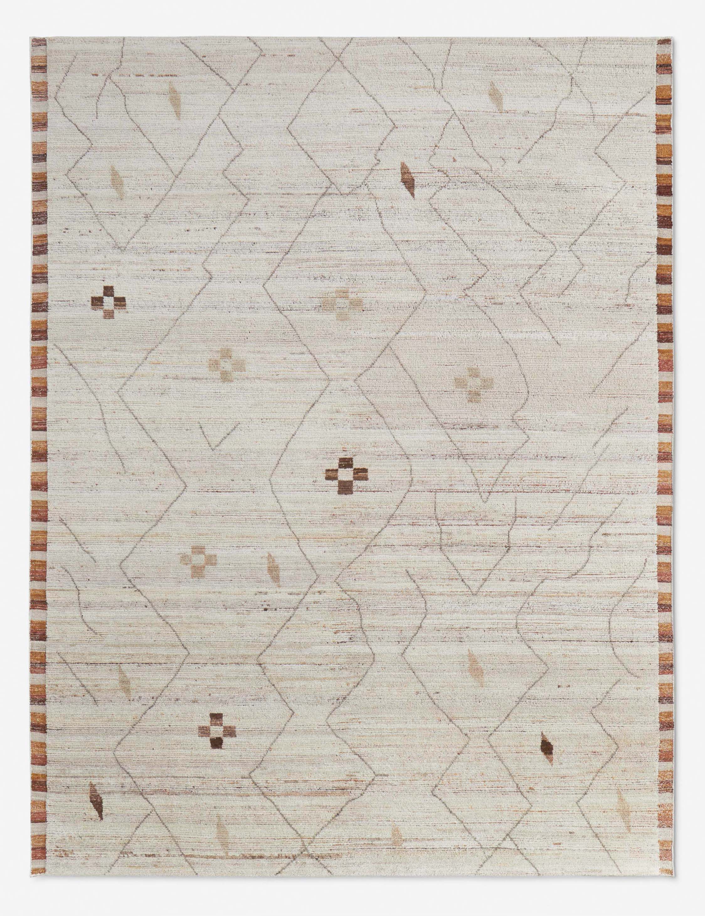 Lulu and Georgia Anina Moroccan-Style Hand-Knotted Wool Rug