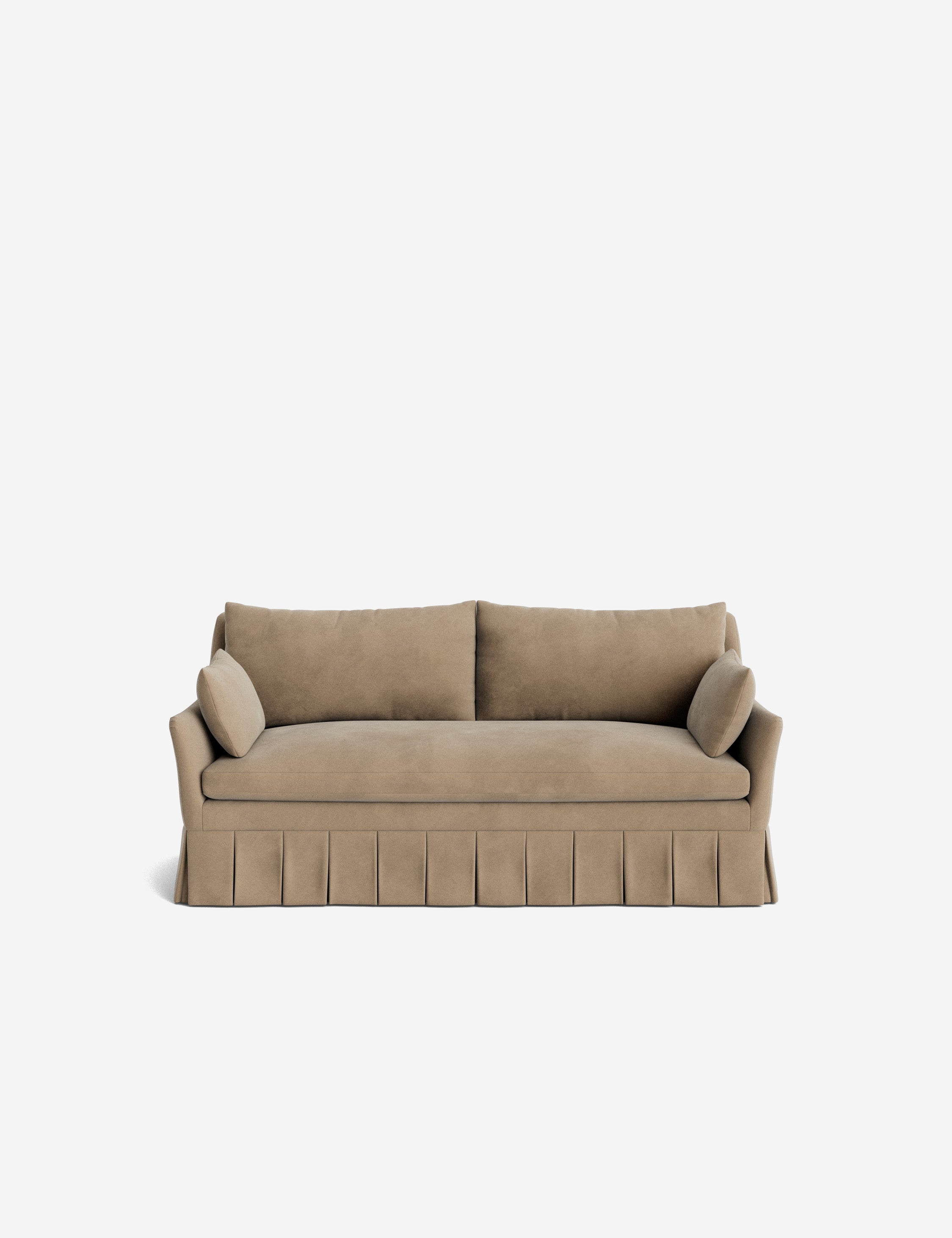 Lulu and Georgia Portola Pleated Sofa - view 88