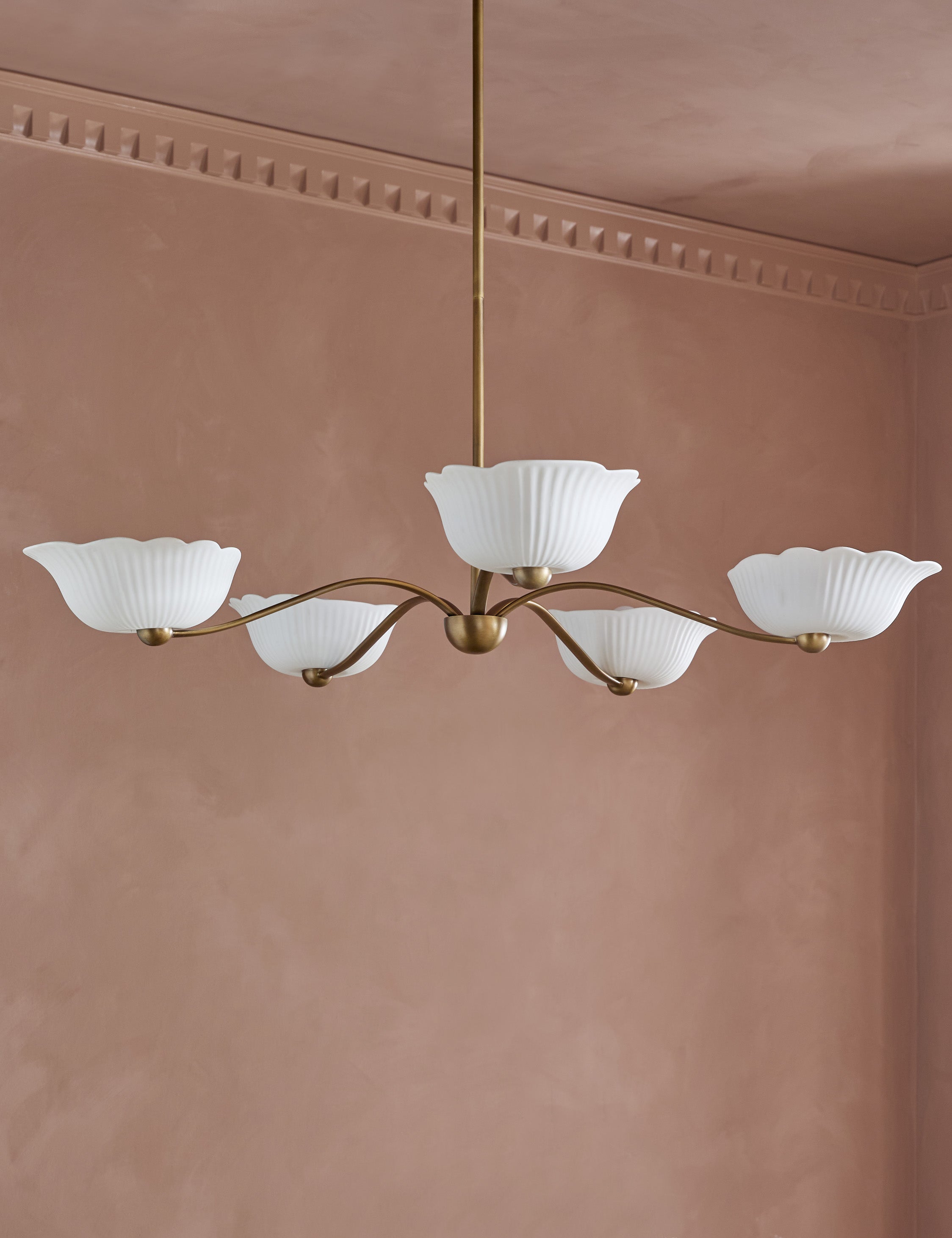 Lulu and Georgia Calvano Chandelier – Antique Brass - view 2