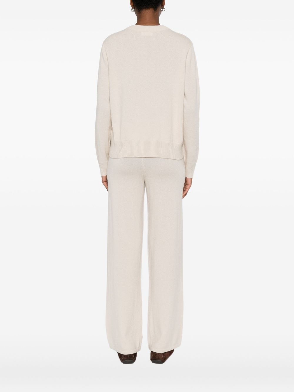 SOFT GOAT Sweaters WHITE – Cashmere 100% - view 2