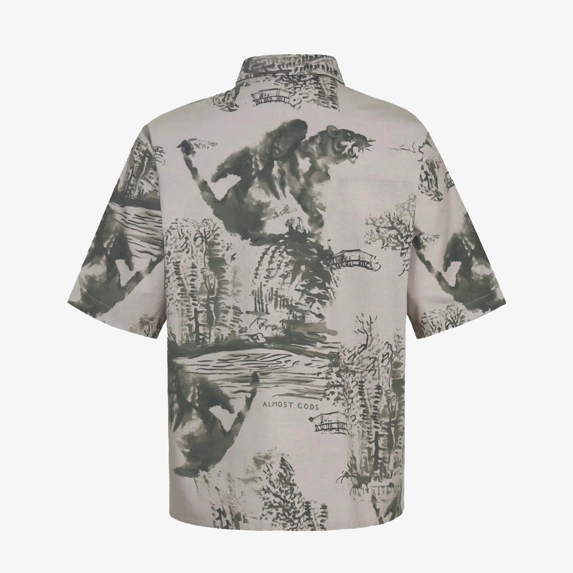 Almost Gods | The Terrain Shirt { Green - view 2