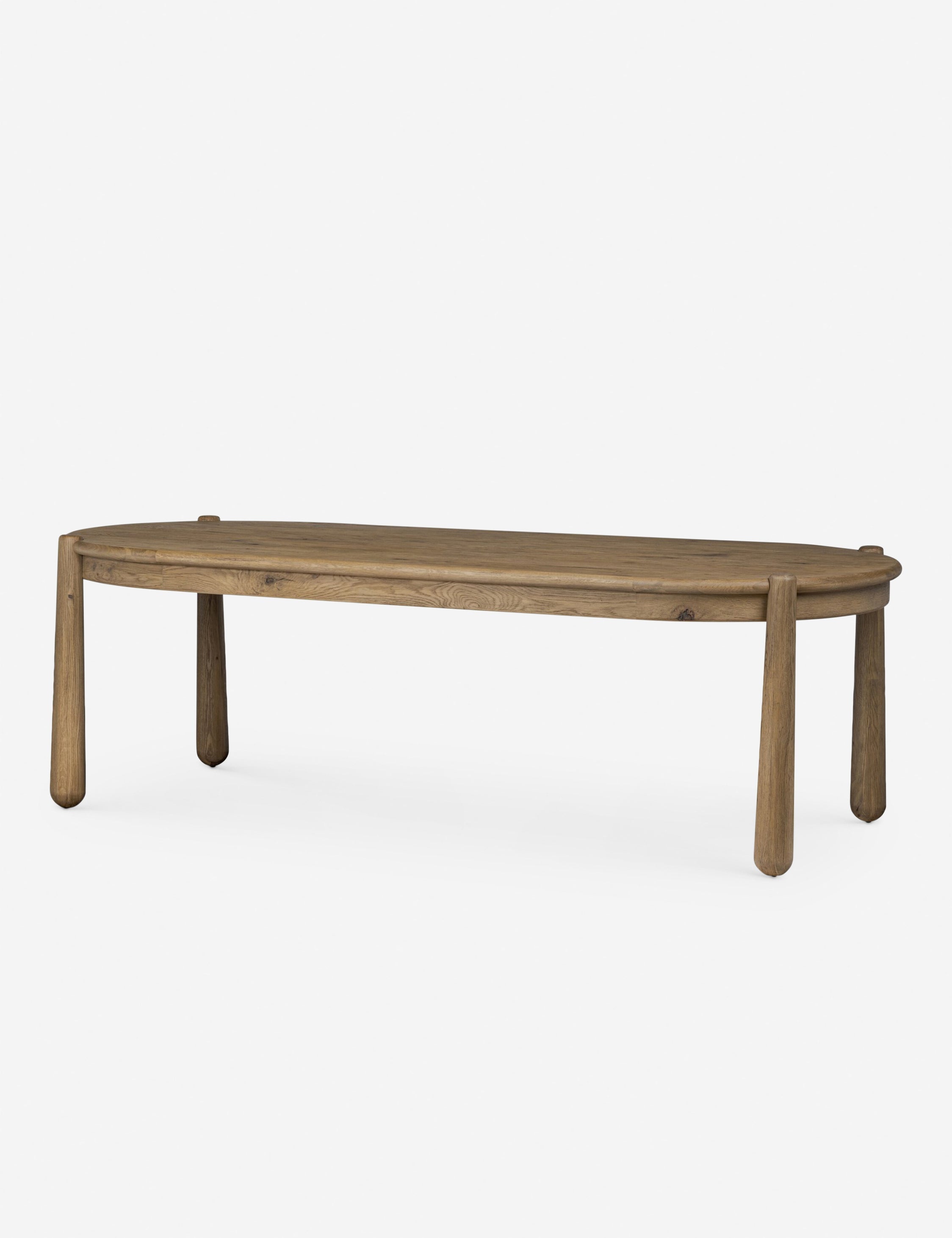 Lulu and Georgia Salvador Oval Dining Table by Amber Lewis x Four Hands