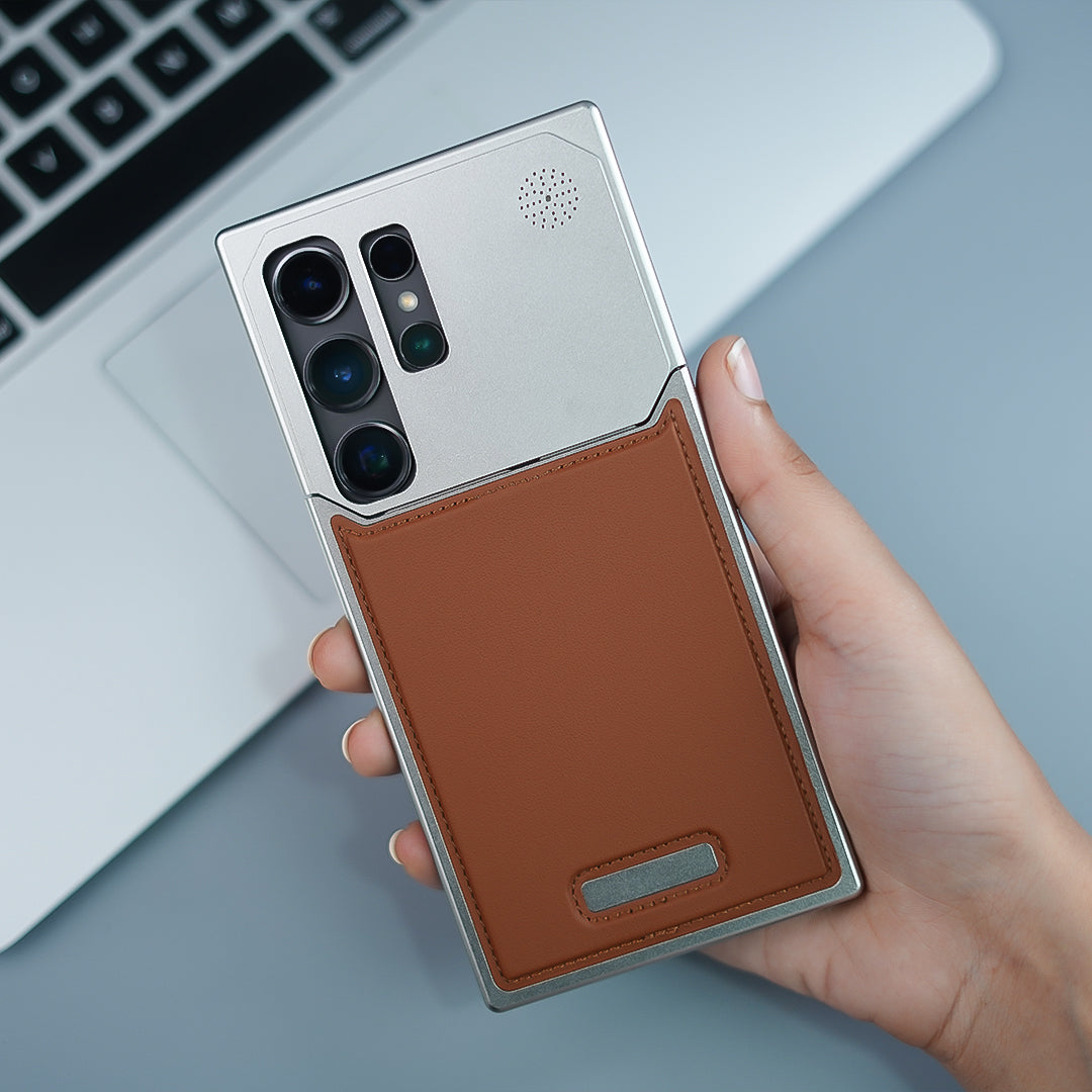 Million Cases Aero Flex Premium Metallic Leather Case - Samsung