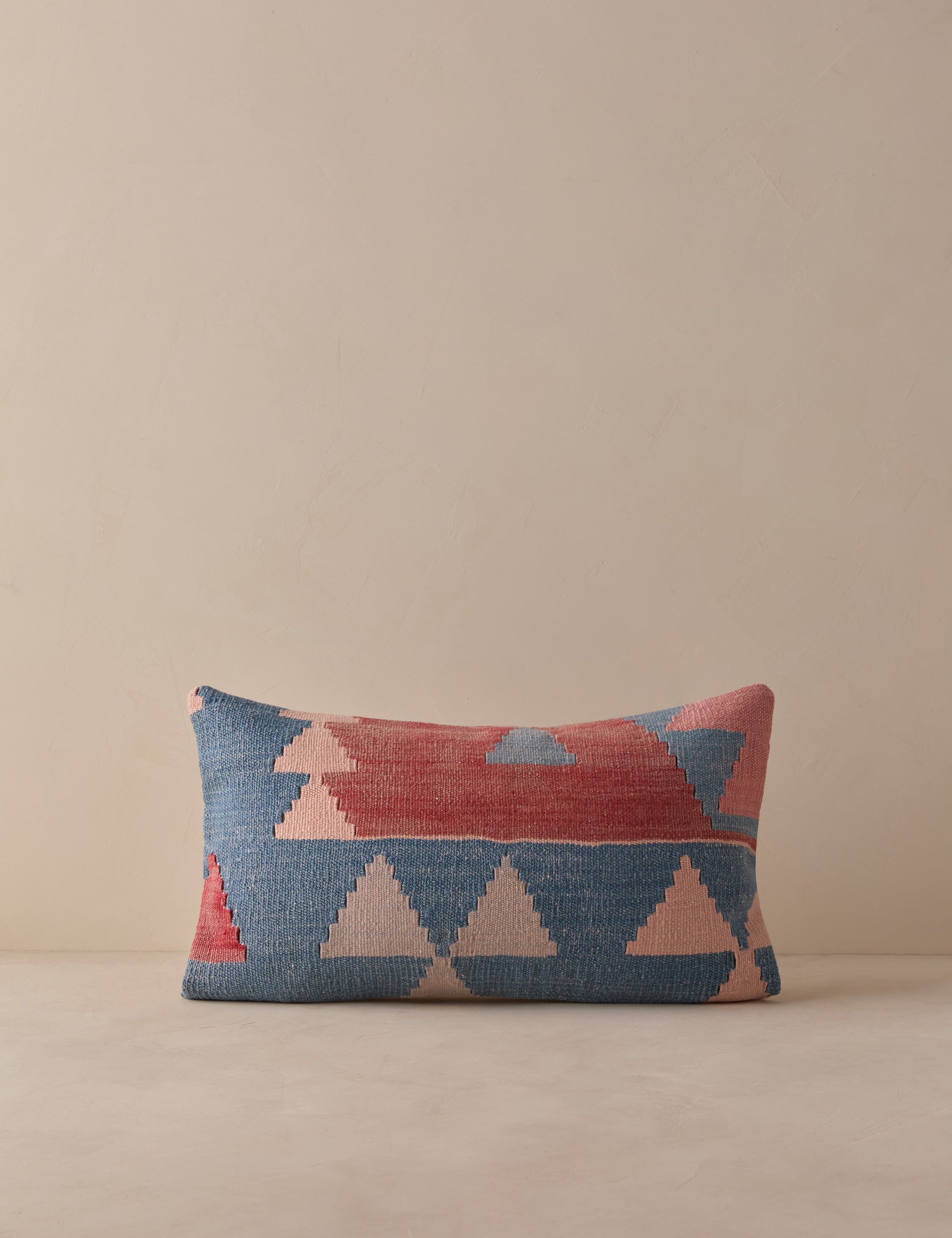 Lulu and Georgia Vintage Lumbar Pillow No. 347, 12" x 20"