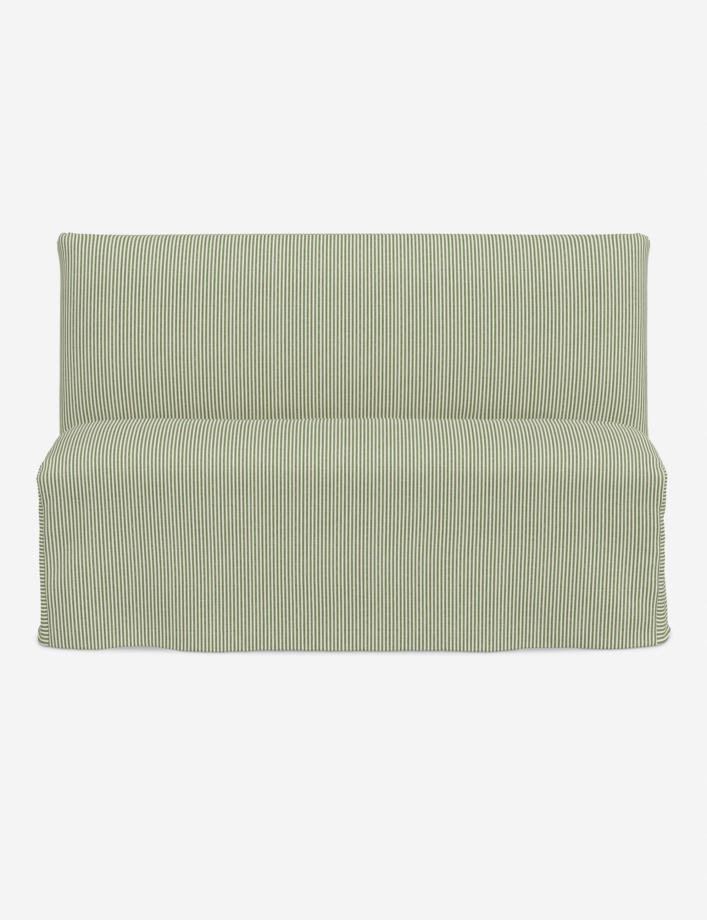 Lulu and Georgia Haddan Slipcover Dining Bench - view 17