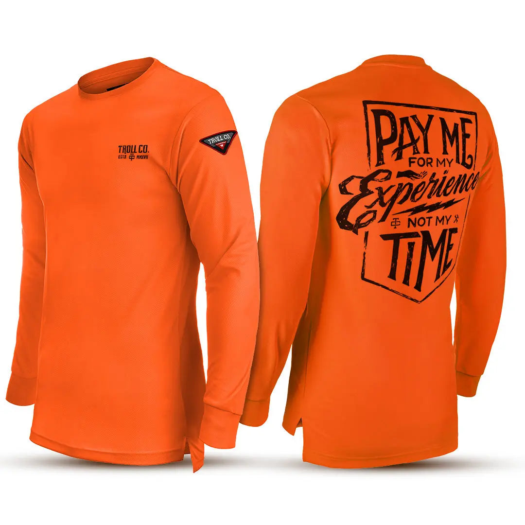 Radial Pay Me Long Sleeve – Bright Orange