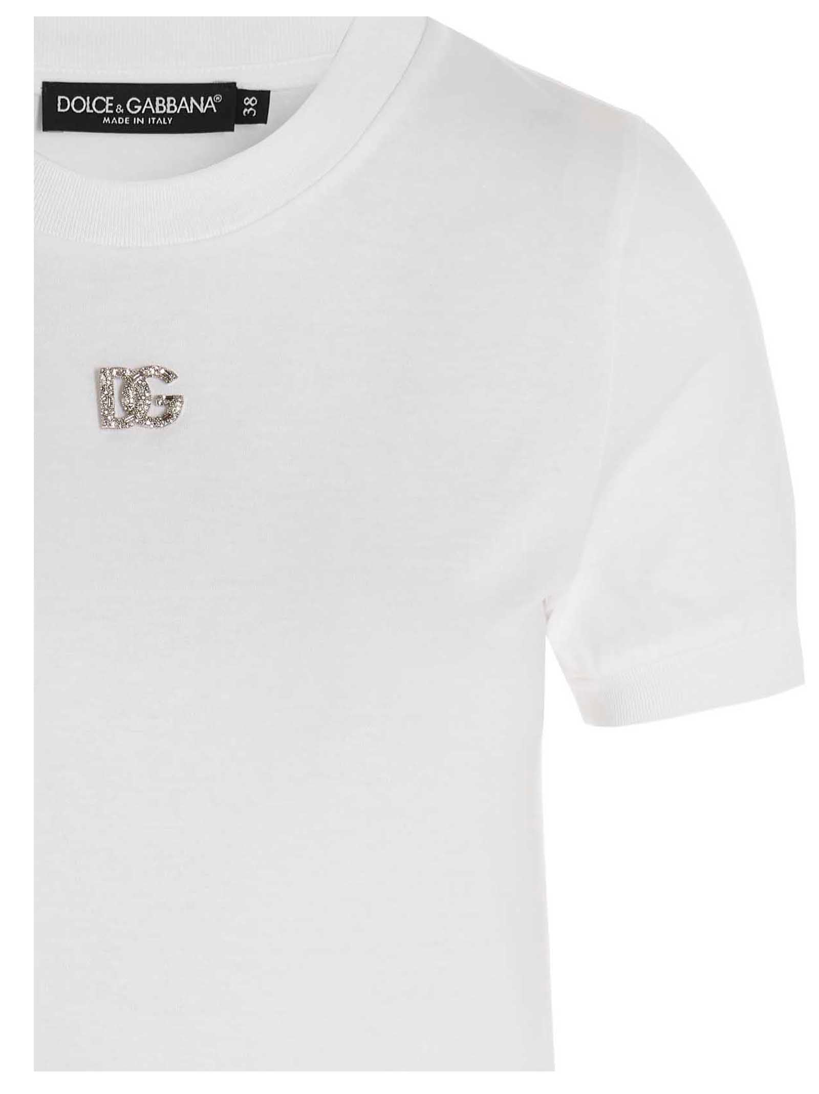 Dolce & Gabbana Logo T-shirt – 100% cotton - view 3