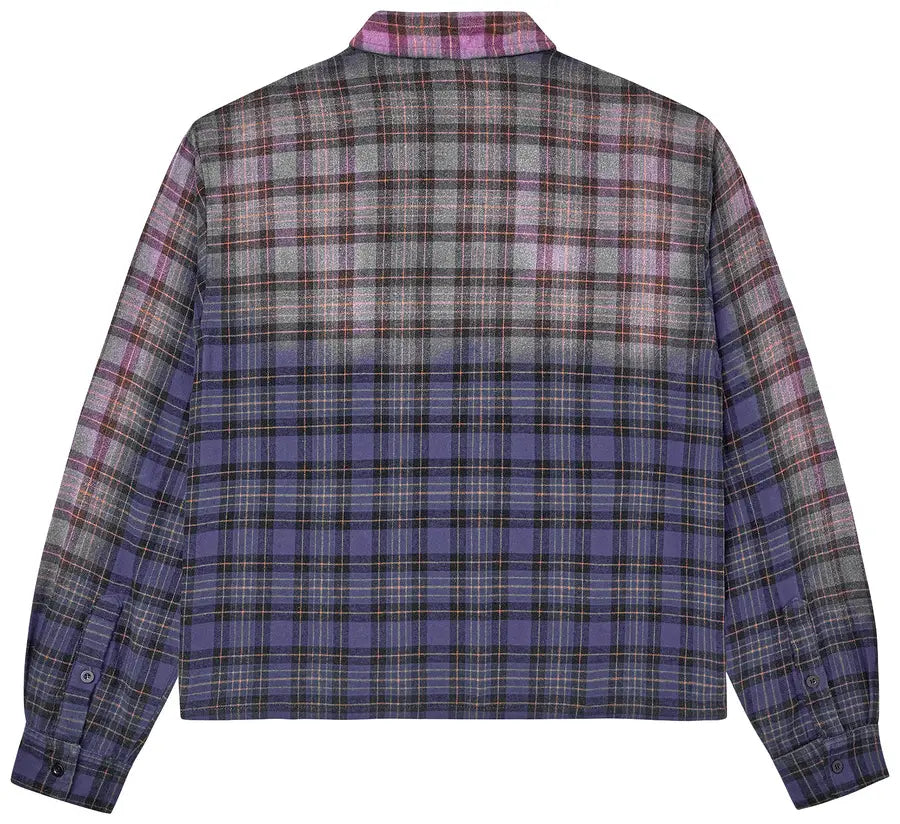Vale Forever Valley Dreams Inferno Blue Flannel Shirt - view 2