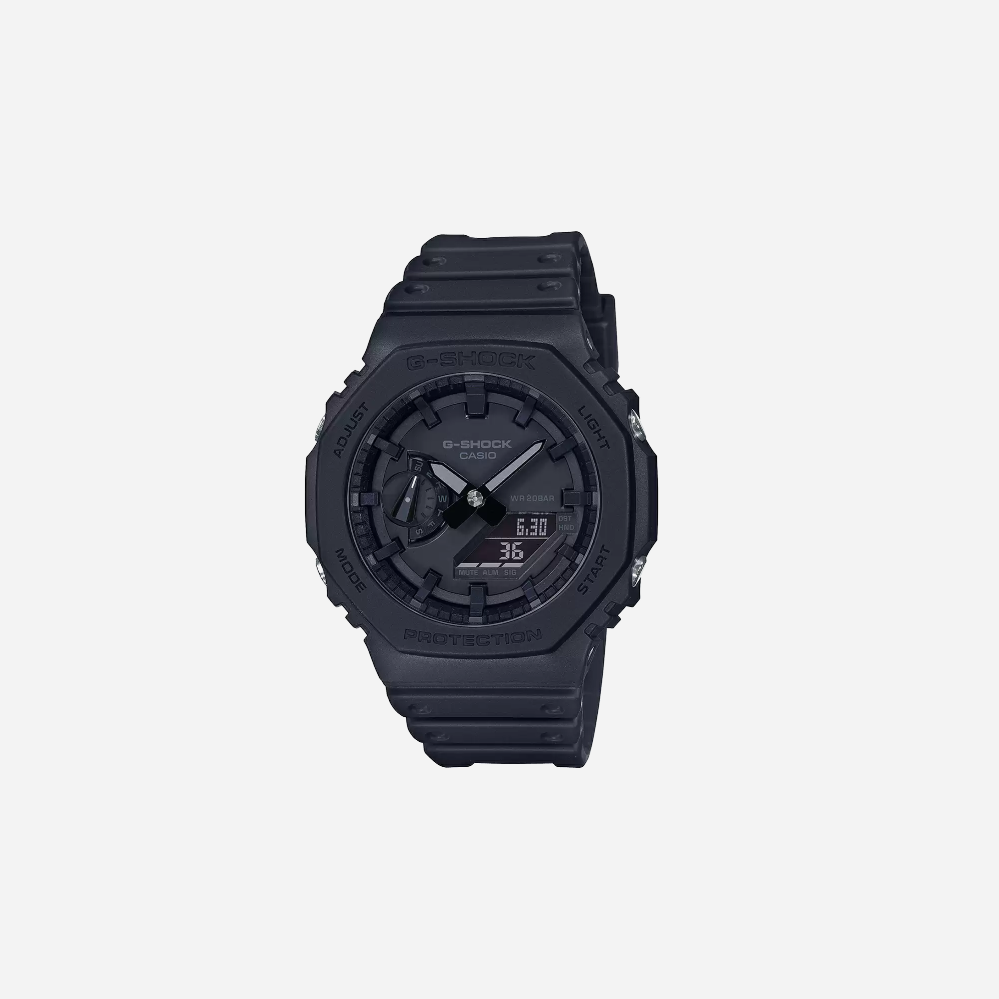 CASIO G-SHOCK Black Analog GA-2100-1A1 – Multi