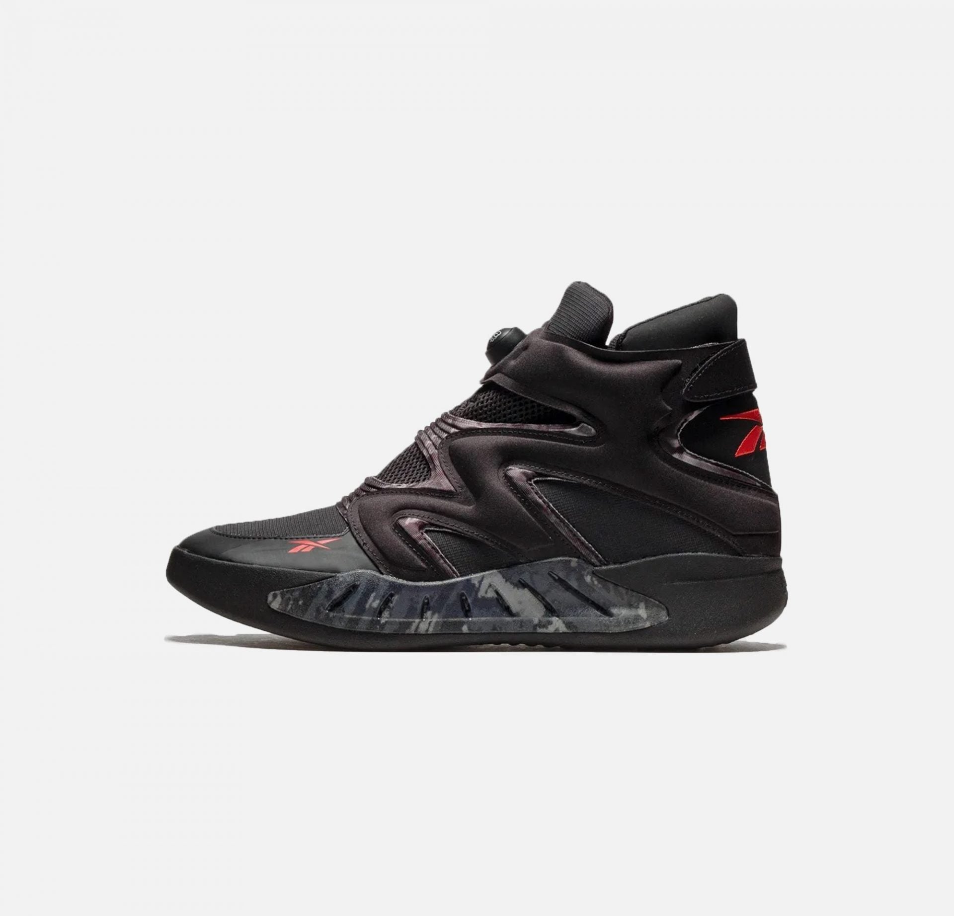 Reebok | INSTAPUMP FURY ZONE { CORE BLACK/DYNAMIC RED - view 6