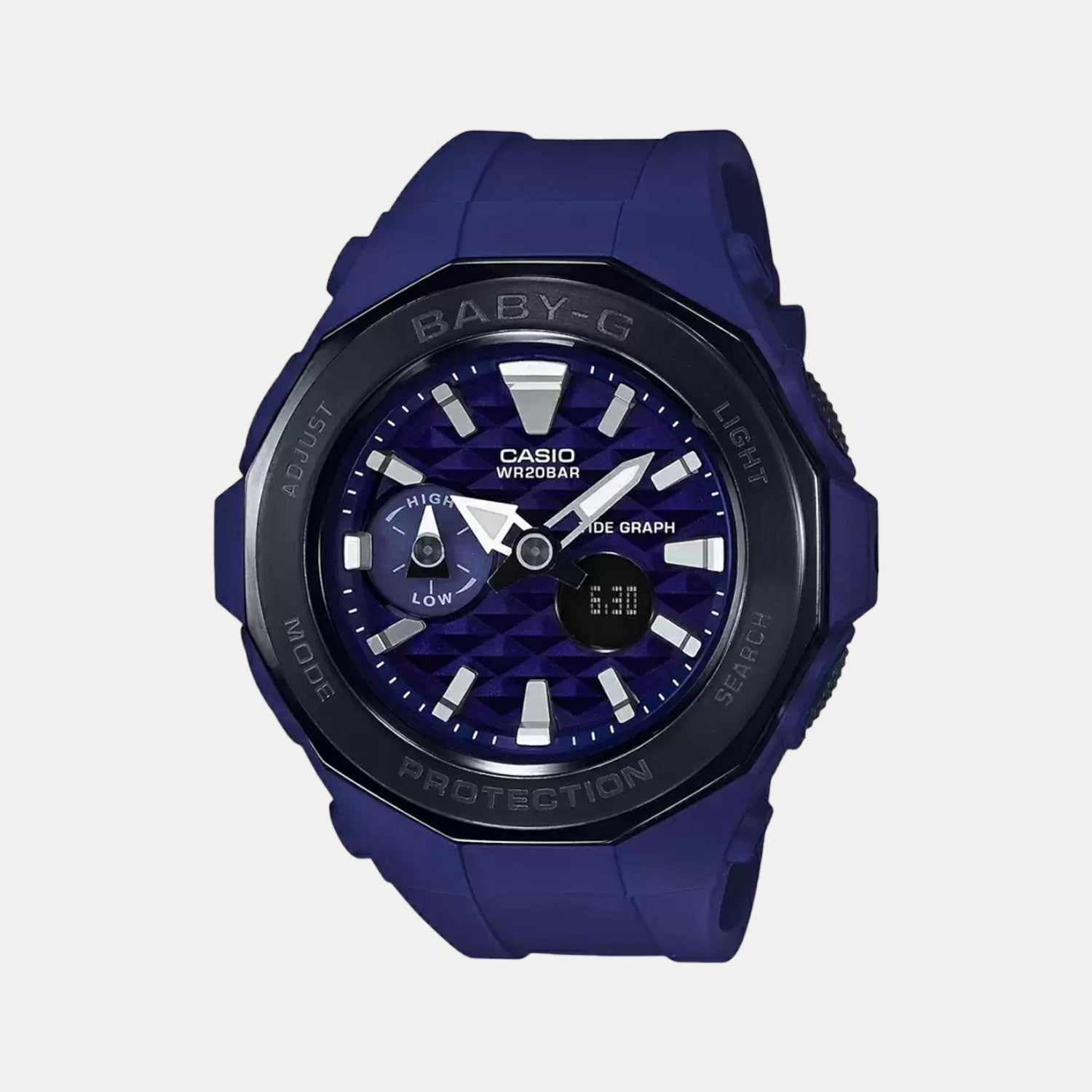 Casio Baby-G Women Quartz Blue Dial Analog Resin Watch B194
