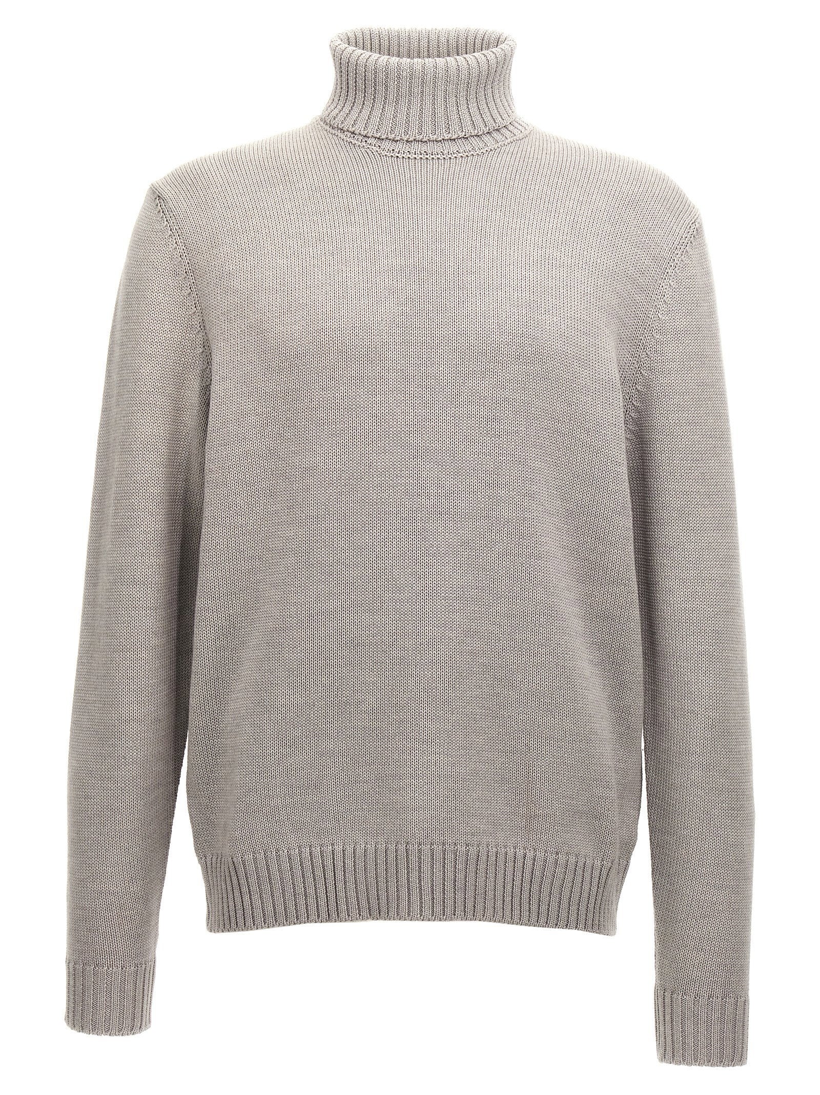 Zanone Turtle-neck Sweater – 100% virgin wool