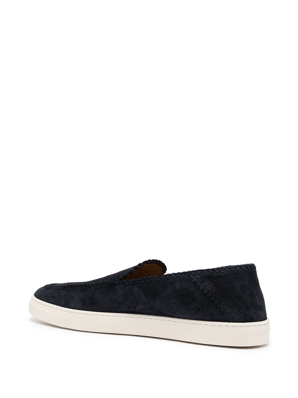 Giorgio Armani Leather slip-on sneakers – Calf Leather 100% - view 2