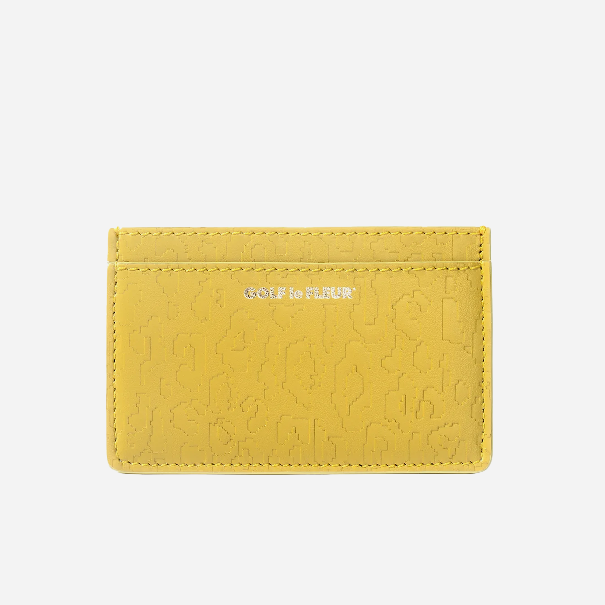 Golf Le Fleur Fleur Camo Cardholder Yellow