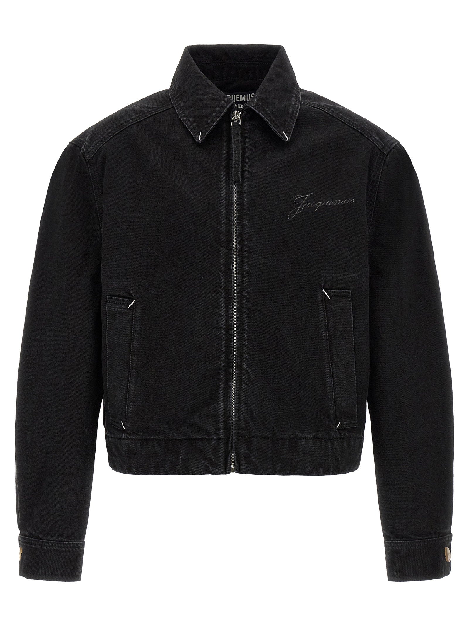Jacquemus La Veste De-nîmes Canevas Jacket – 100% cotton