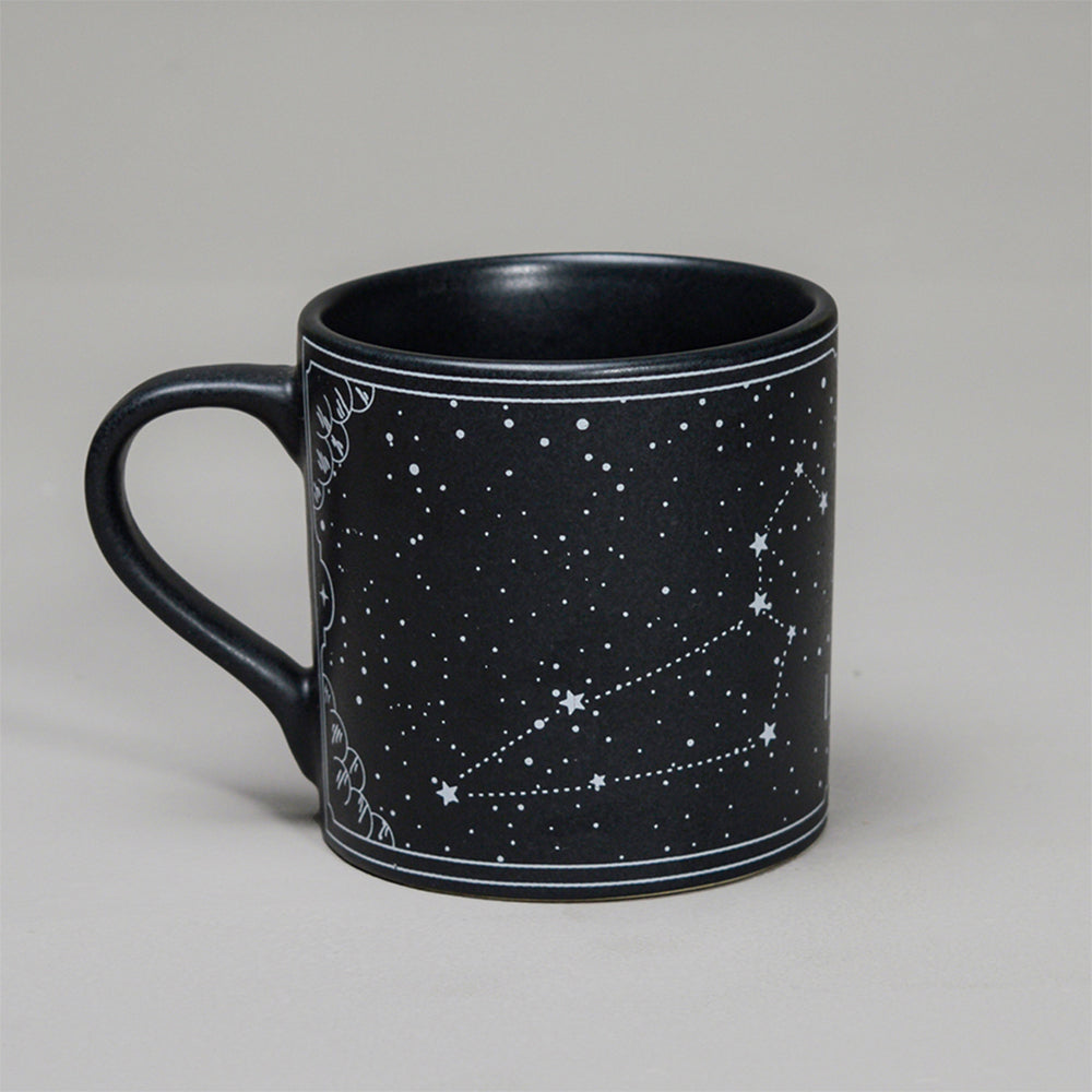 ALMIRO TREE Black - Ceramic Sunsign Theme Coffee Mug Leo (350ml) - view 2
