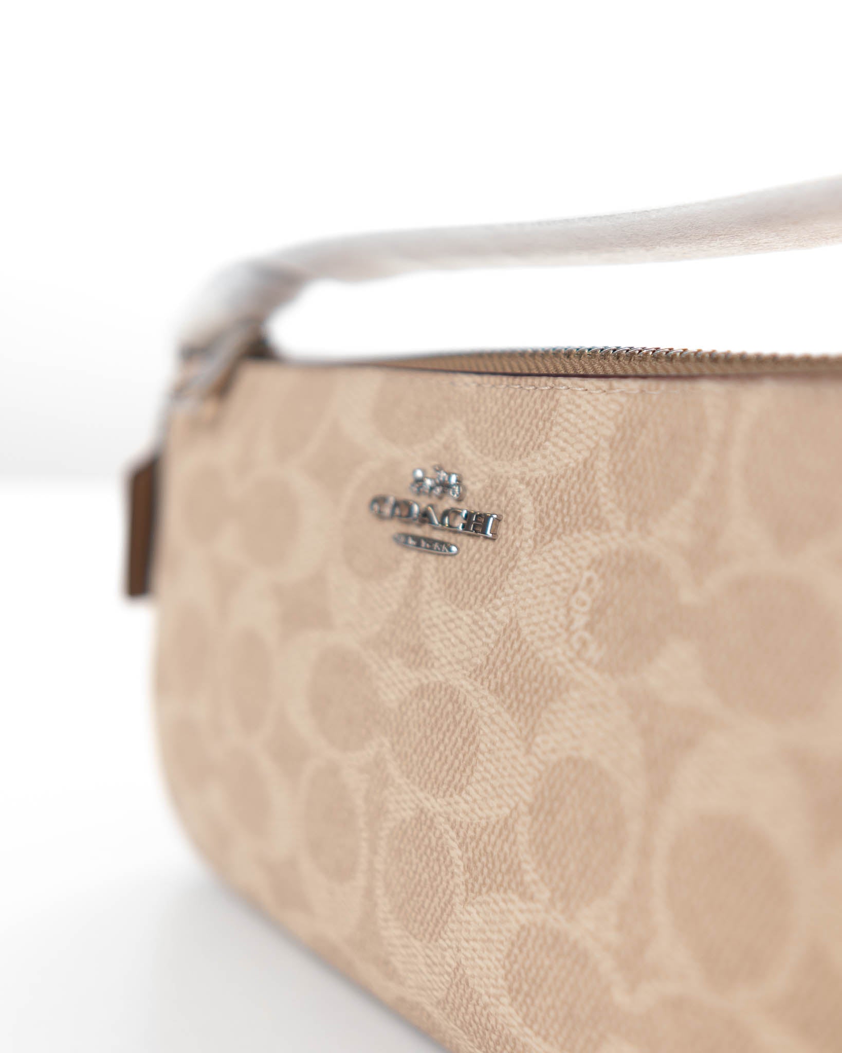 Coach Nolita 19 In Signature Canvas - Sand/Chalk -DS - view 3
