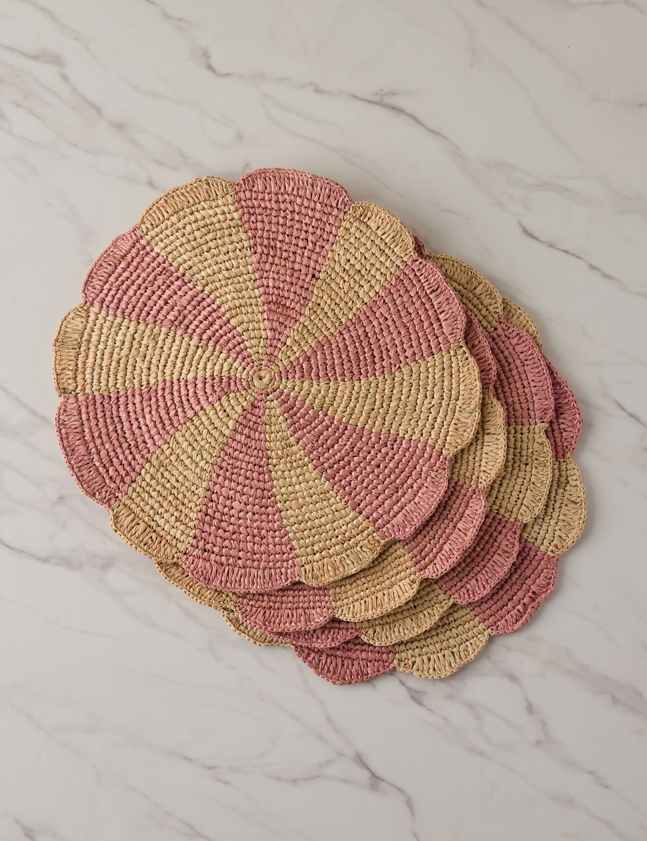 Pinwheel placemats set – Lulu and Georgia Pinwheel Placemats (Set of 4) by Payton James