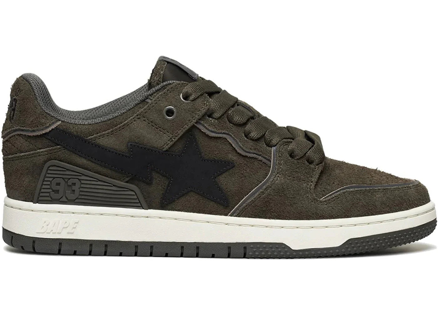 BAPE A Bathing Ape Sk8 Sta #3 Black
