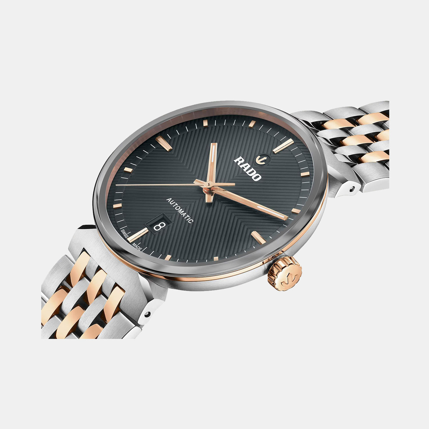 Rado Florence Unisex Automatic Grey Dial Analog Stainless Steel Watch R48903103 - view 2