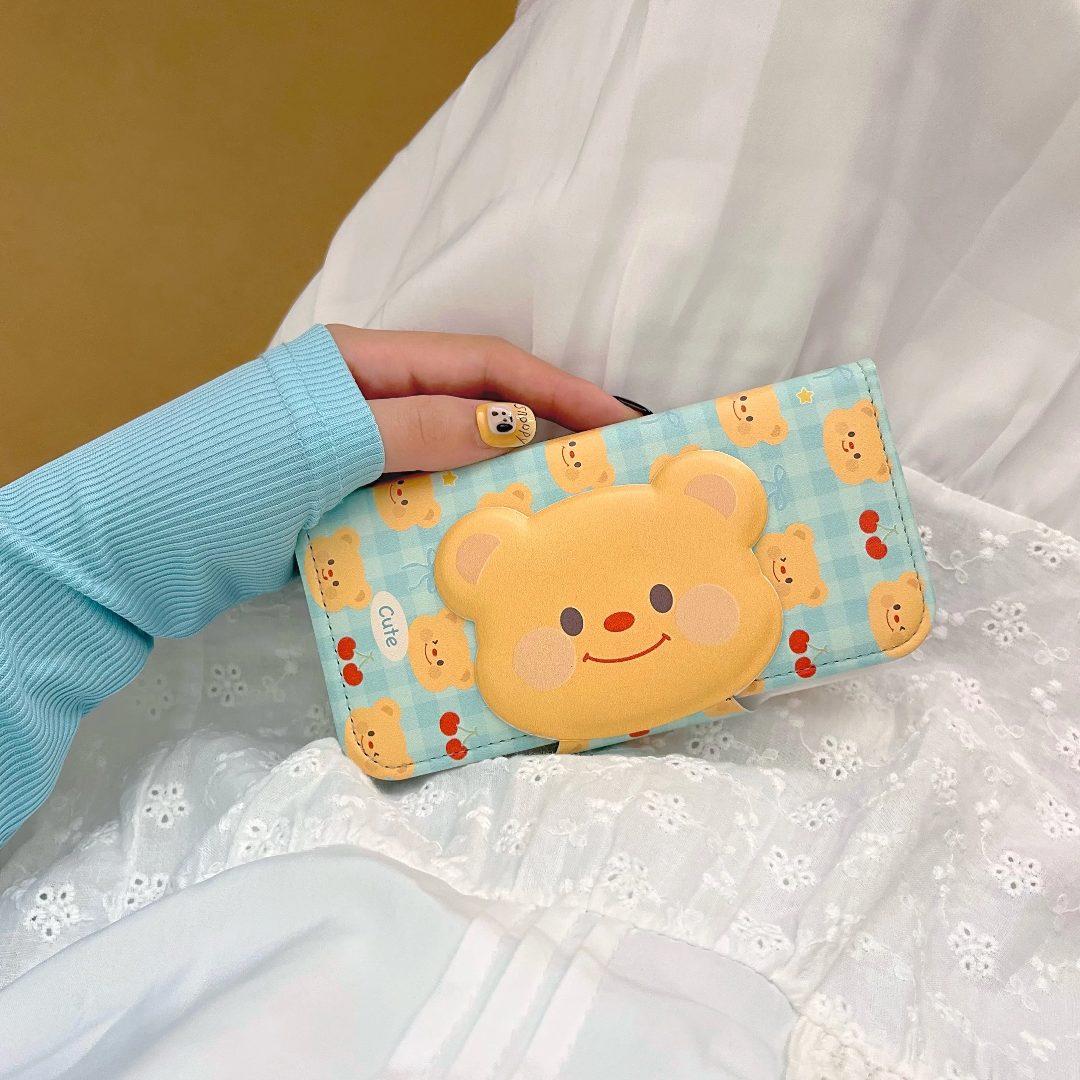 Peeperly Adorable Butter Bear Folding Case – No Color - view 11