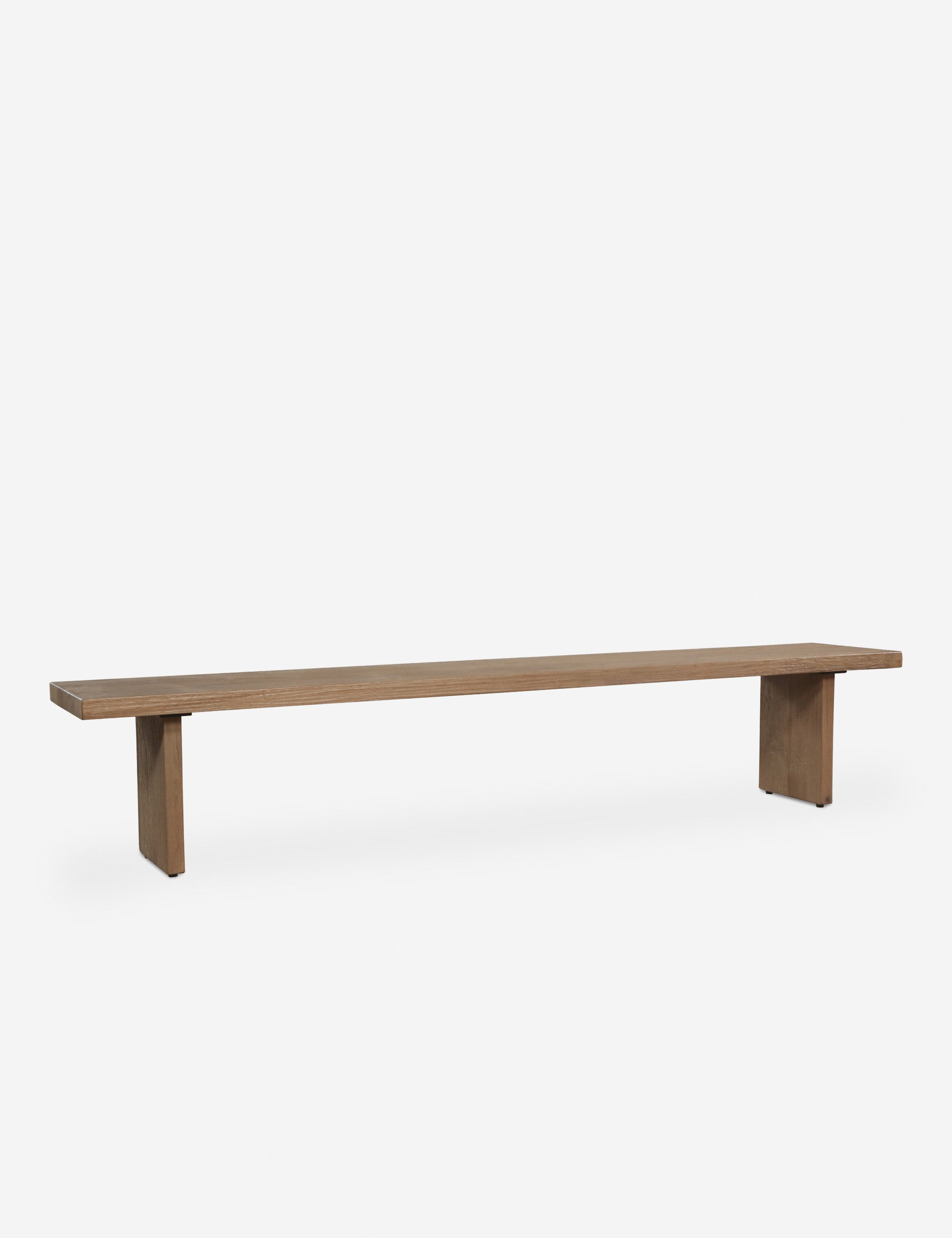 Lulu and Georgia Everett Bench – Natural - view 2