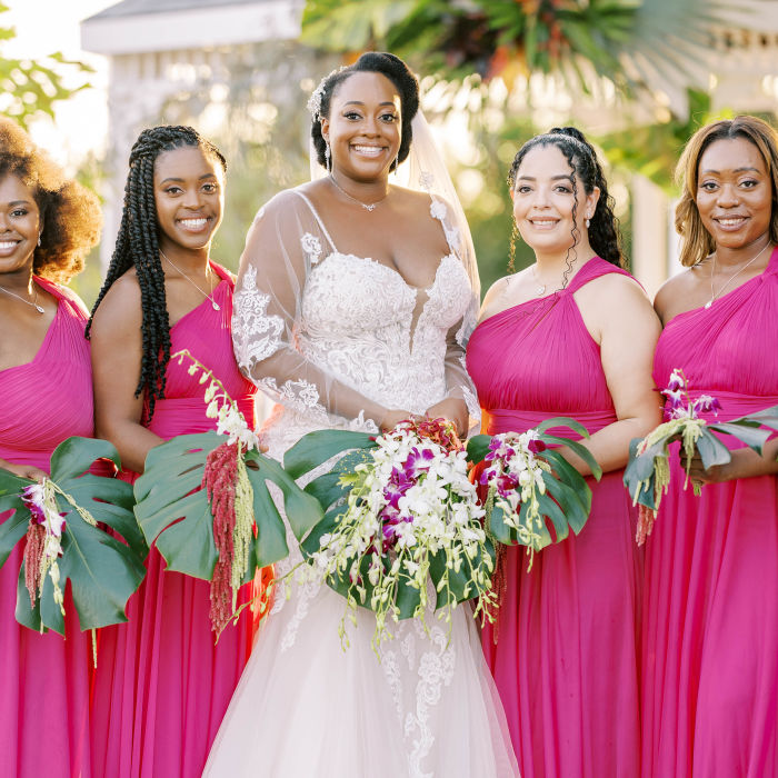 fiftyflowers.com Tropical Orchid Florida Wedding