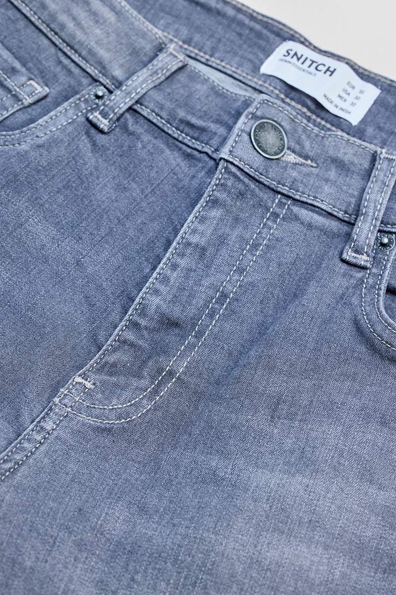 SNITCH Grey Skinny Fit Jeans - view 2