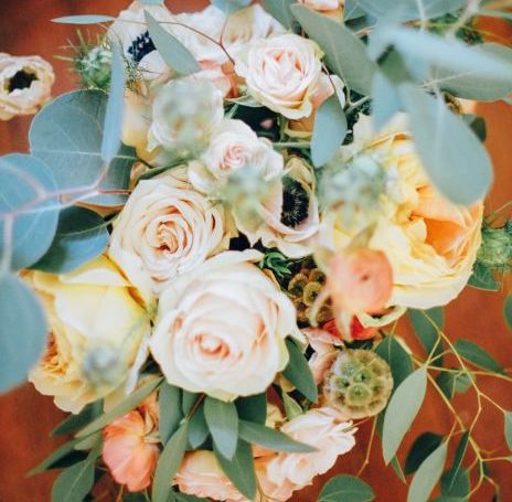 fiftyflowers.com Blush and Apricot Rustic Autumn Wedding - view 2