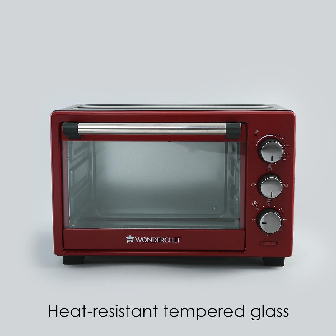 Wonderchef Renewed Oven Toaster Griller (OTG) Crimson Edge - 19 Litres Auto-shut Off - view 11