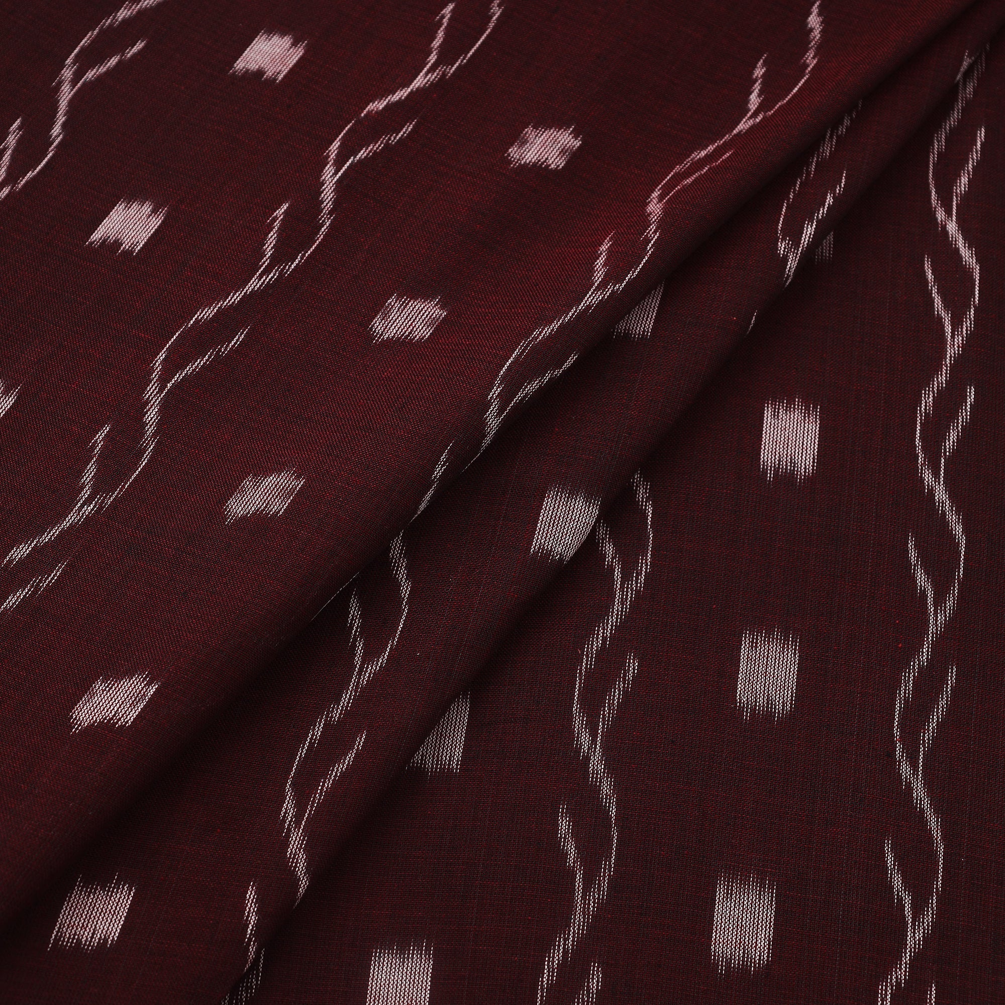 ASHOKA ASSEMBLE - CELEBRATING CRAFTS OF ODISHA Brown - Handloom Cotton Sambalpuri Ikat Fabric 28 - view 2