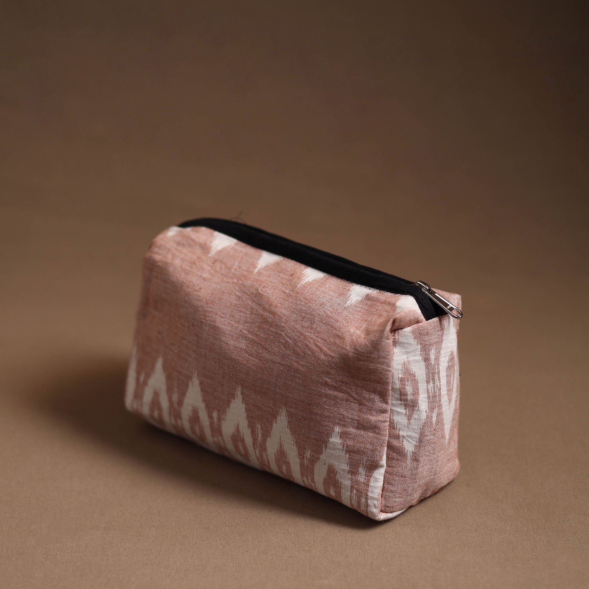 NOORI BAZAR Brown - Handmade Cotton Toiletry Pouch 09 - view 2