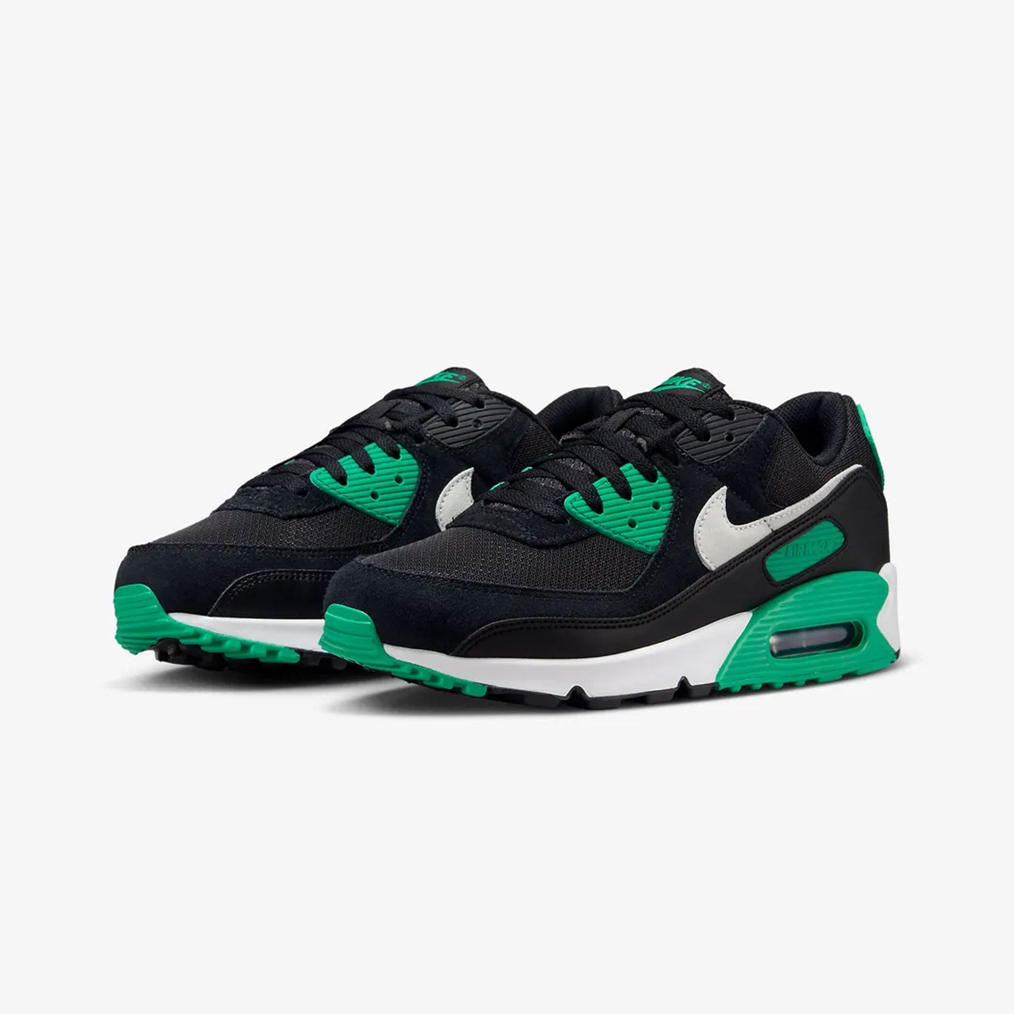 Nike | Air Max 90 { Black/white-stadium Green - view 2