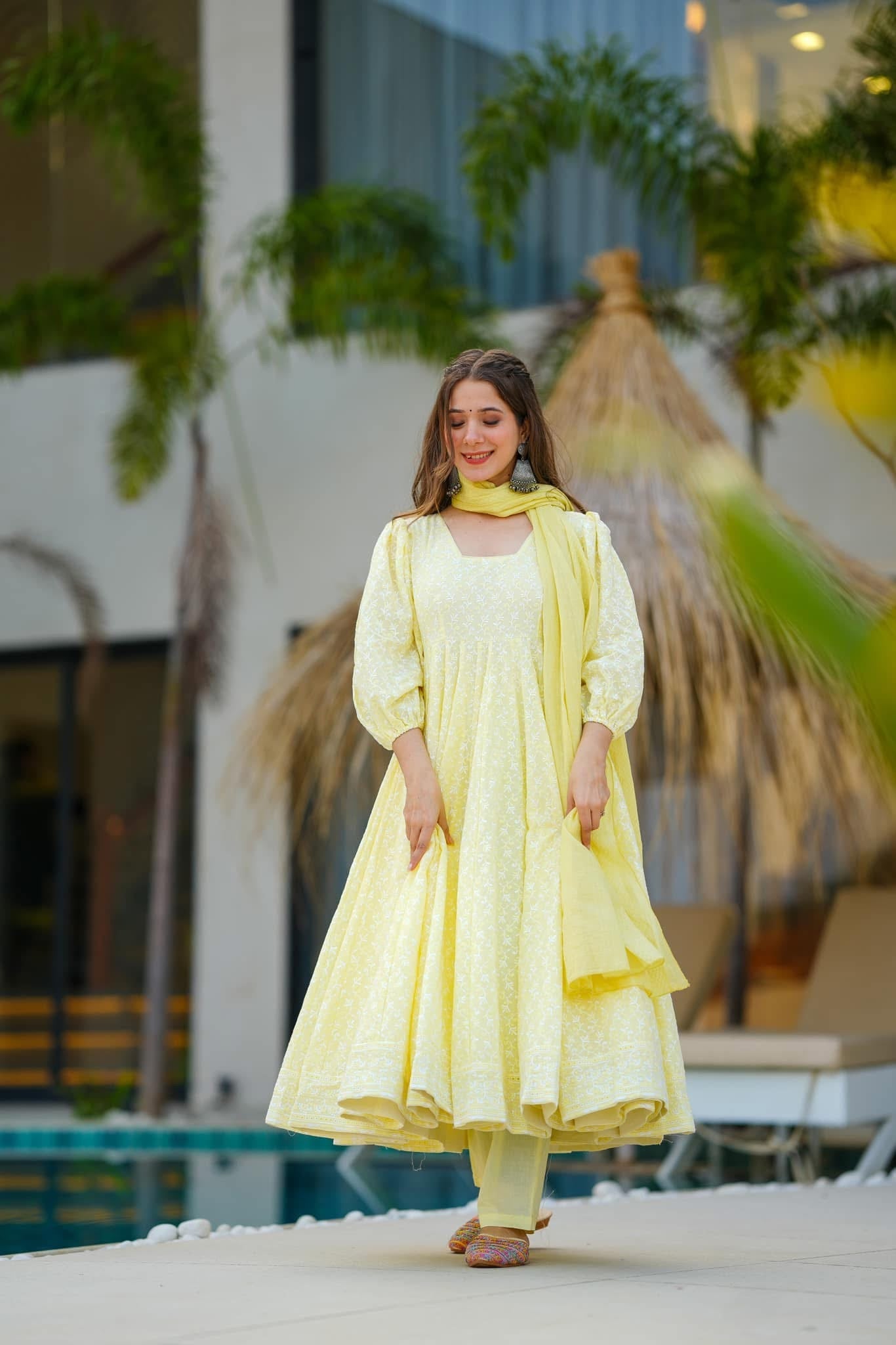 Idaho-o mable lime cotton suit set - view 6