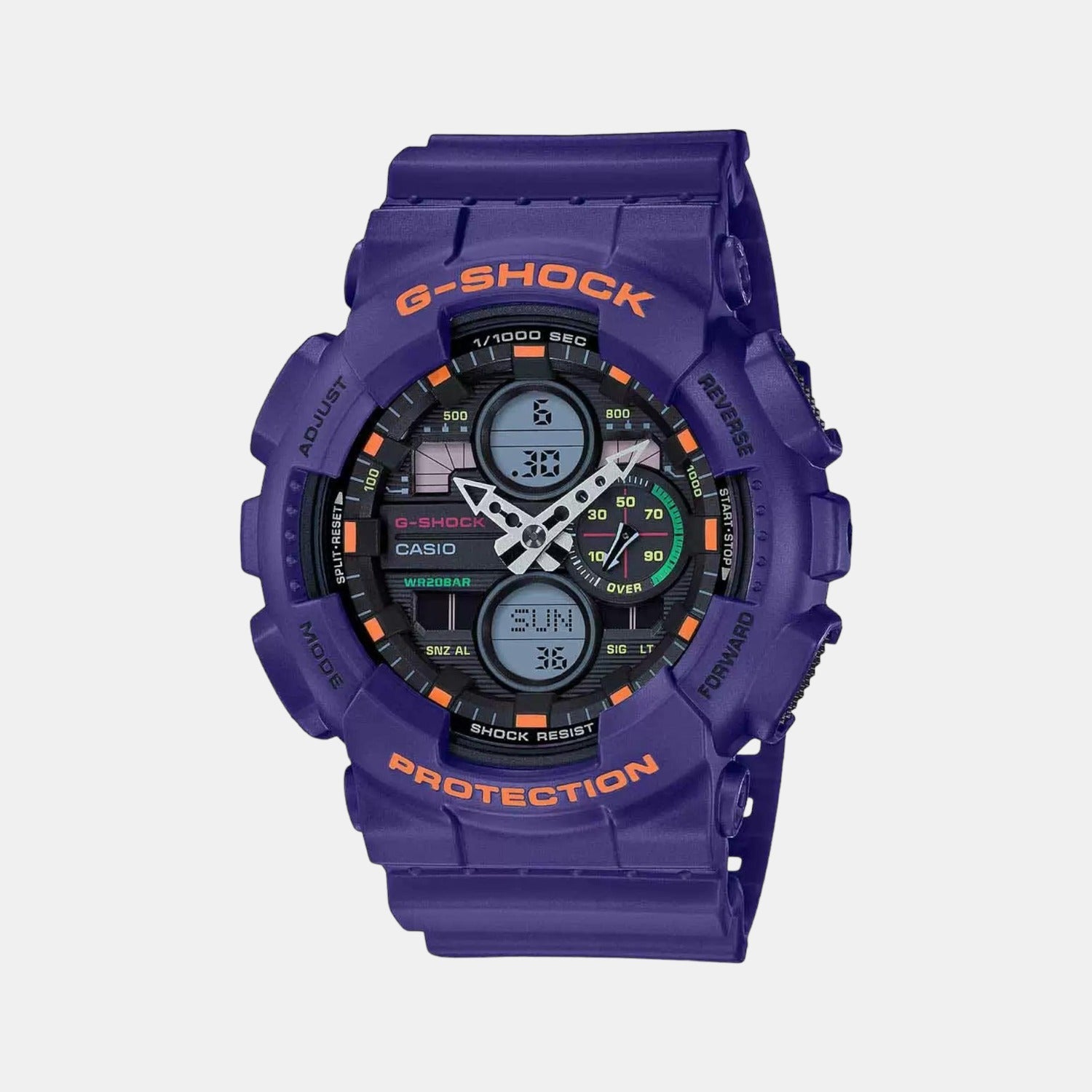Casio G-Shock Men Quartz Black Dial Analog-Digital Resin Watch G979