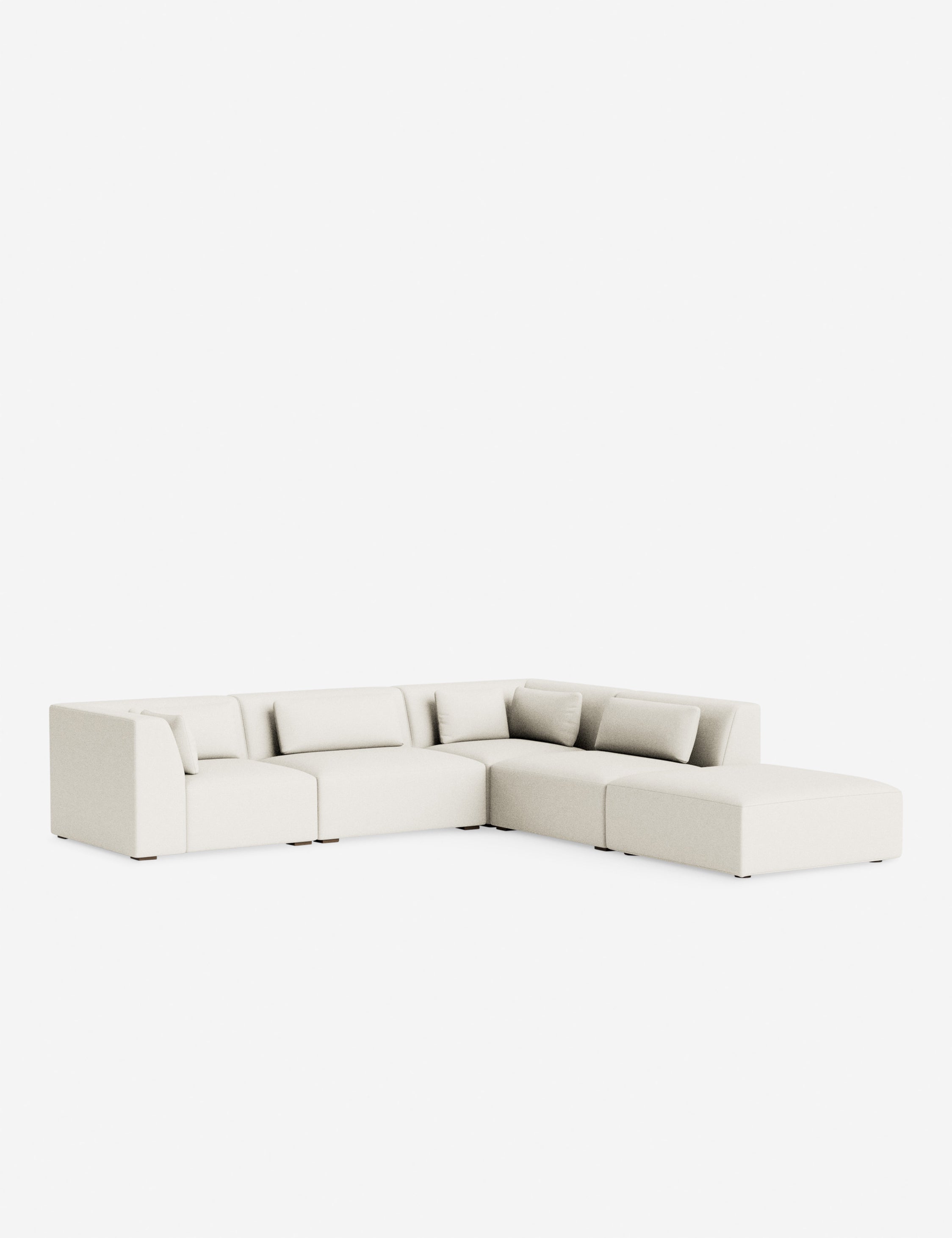 Lulu and Georgia Koh Modular Sectional Sofa With Ottoman - view 117