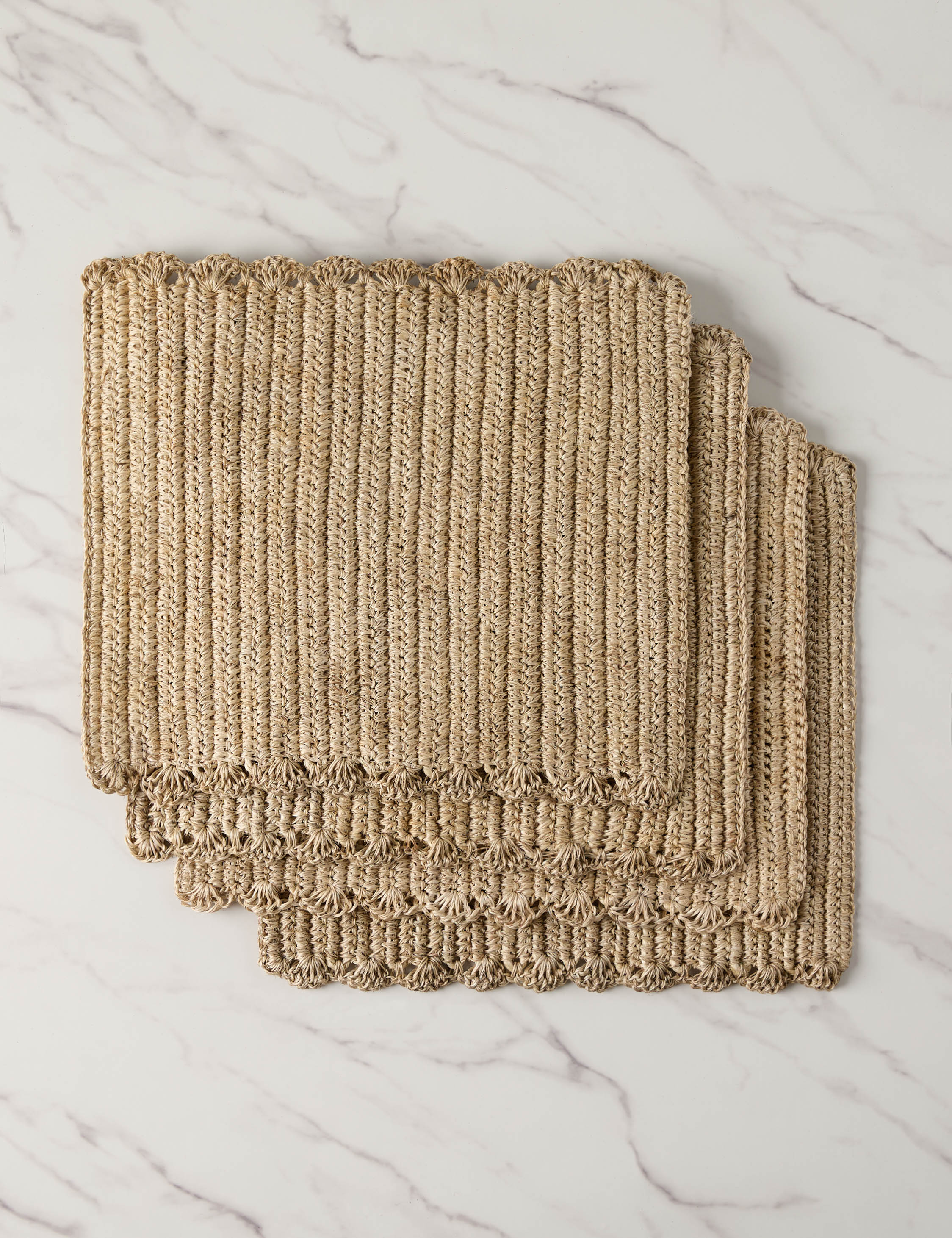 Lulu and Georgia Fique Woven Placemat (Set of 4) by Tallo de Olivo