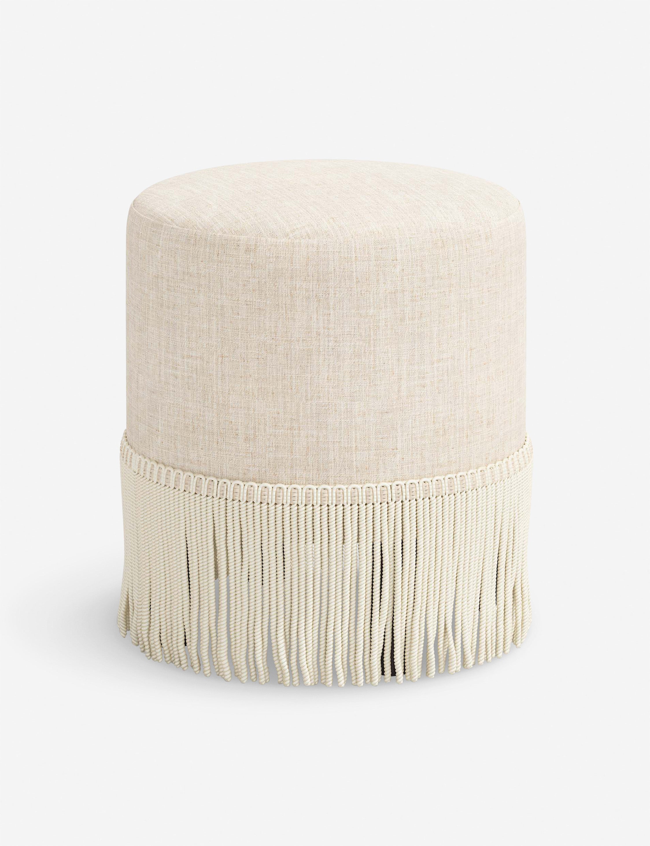 Lulu and Georgia Alair Round Ottoman - view 2