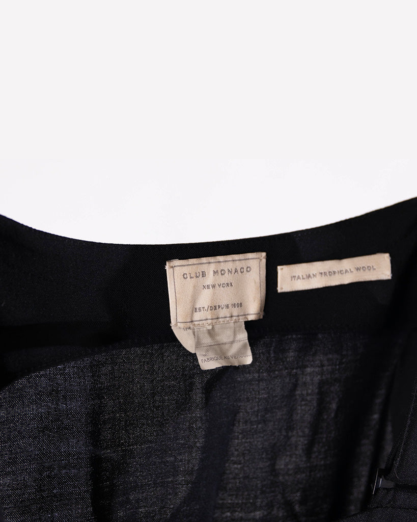 Club Monaco Self-Buckle Jumpsuit- Black - view 2