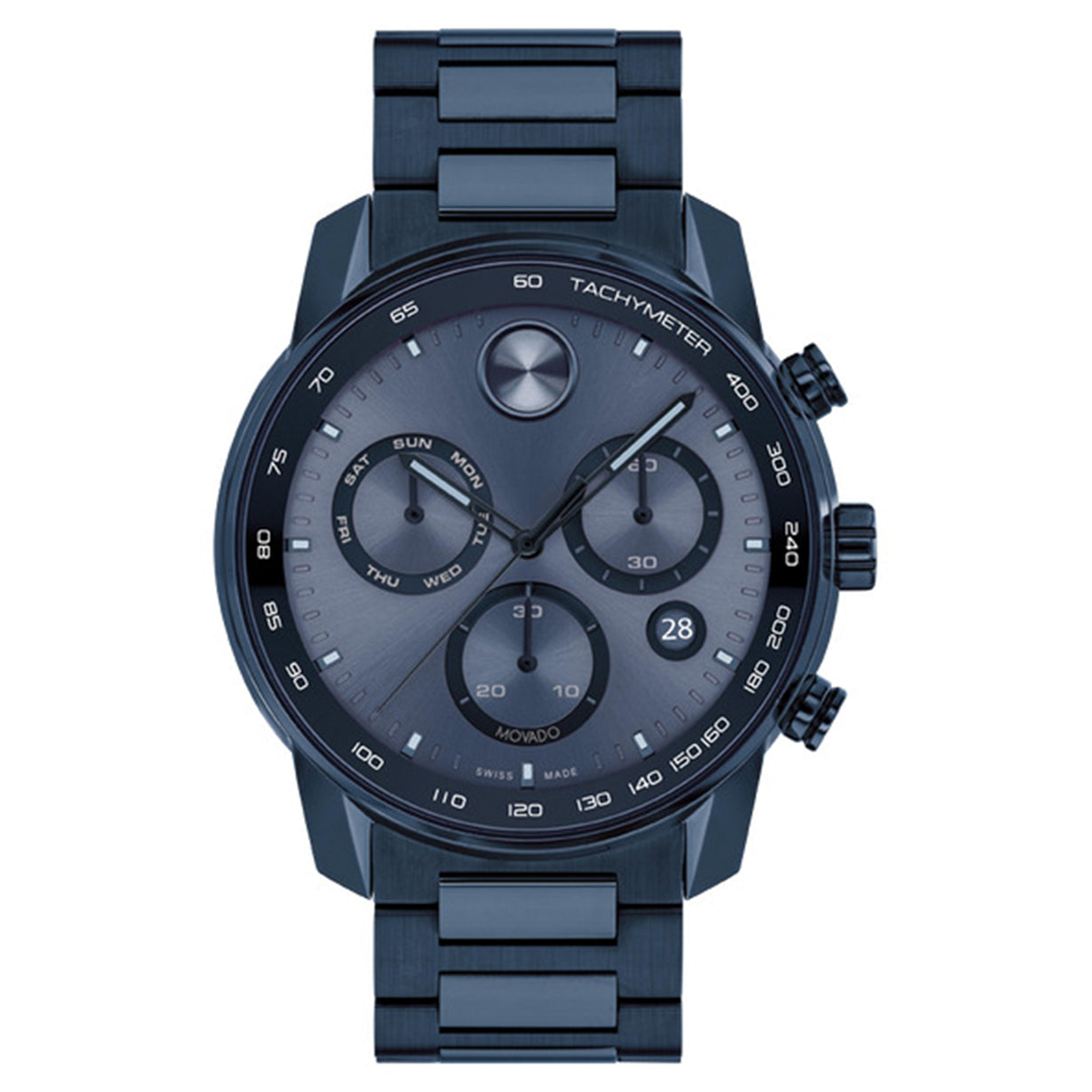 Movado Bold Verso Blue Dial Men 44mm - view 4