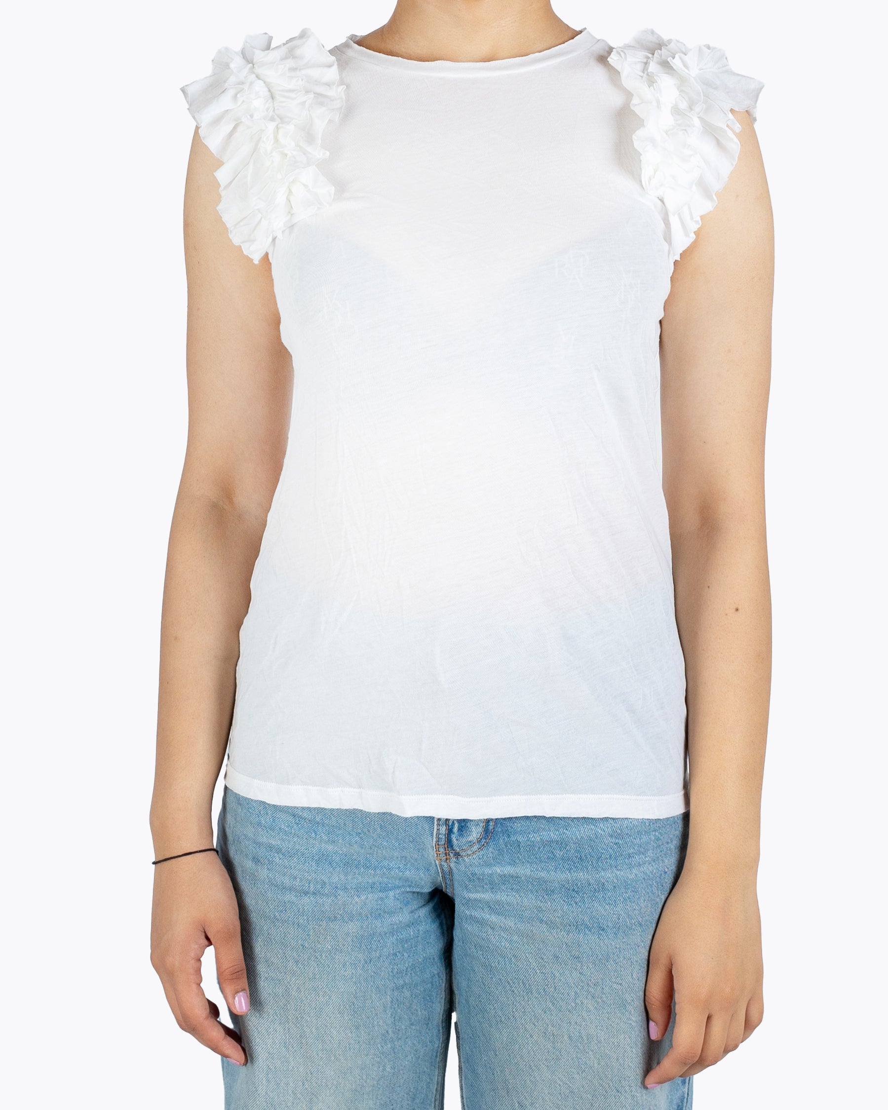 ALEXANDER MCQUEEN Alexender McQueen White T-Shirt