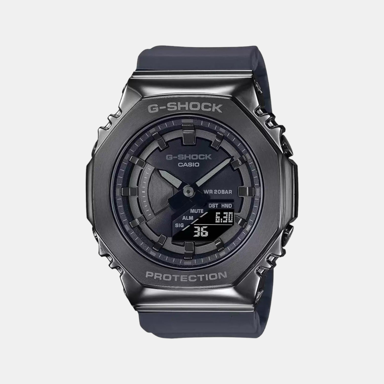 Casio G-Shock Women Quartz Black Dial Analog-Digital Resin Watch G1164