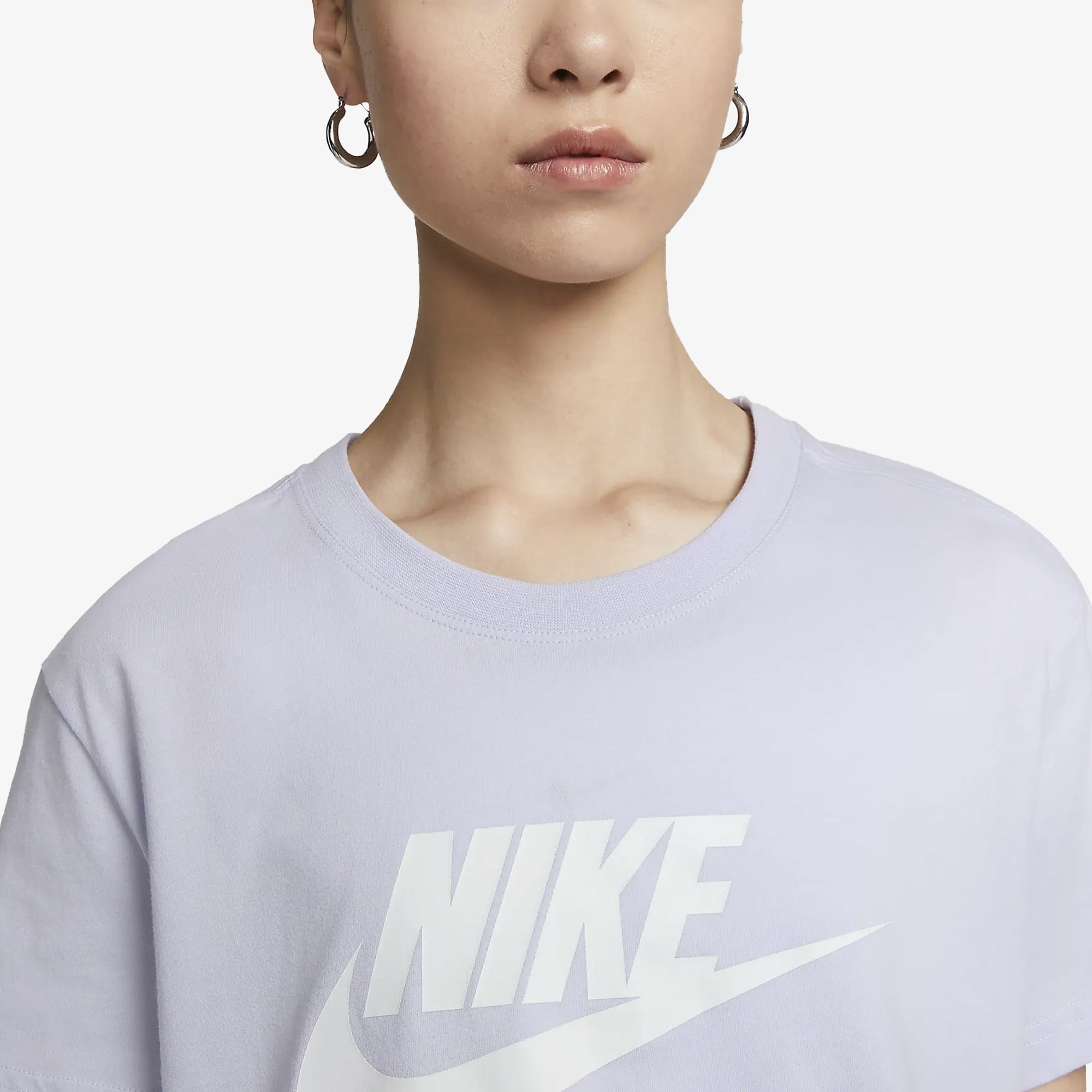 Nike | CROPPED { OXYGEN PURPLE/WHITE - view 2