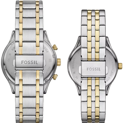 Fossil Fenmore Blue Dial Pair 44mm & 36mm BQ2900SET - view 3