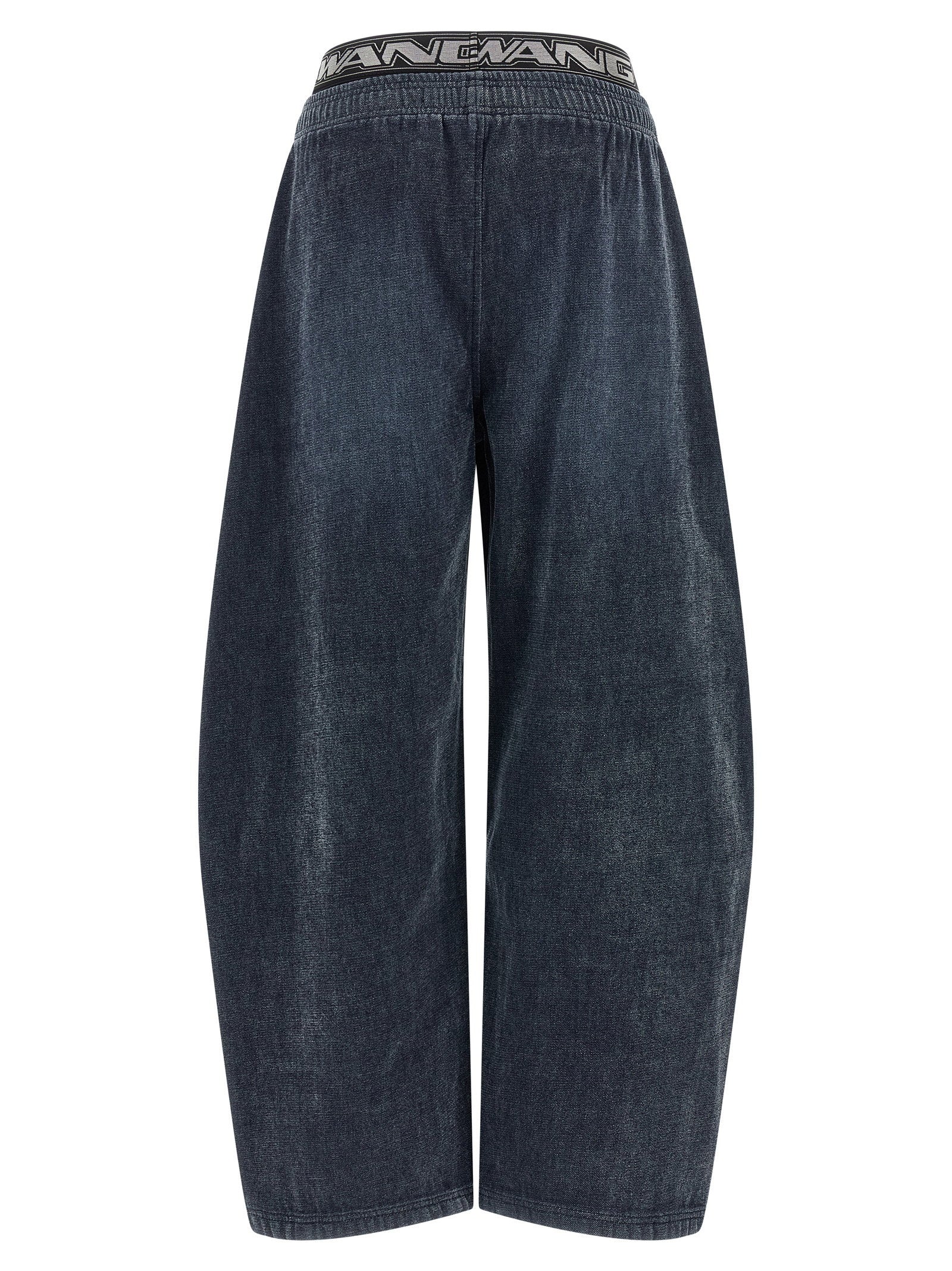 Alexander Wang Denim Pants With Elastic Waistband - view 2