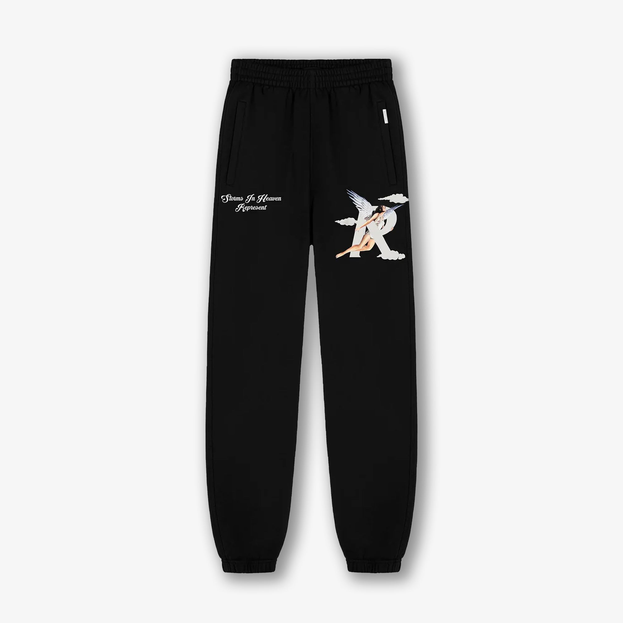 Represent | STORMS IN HEAVEN SWEATPANT { BLACK
