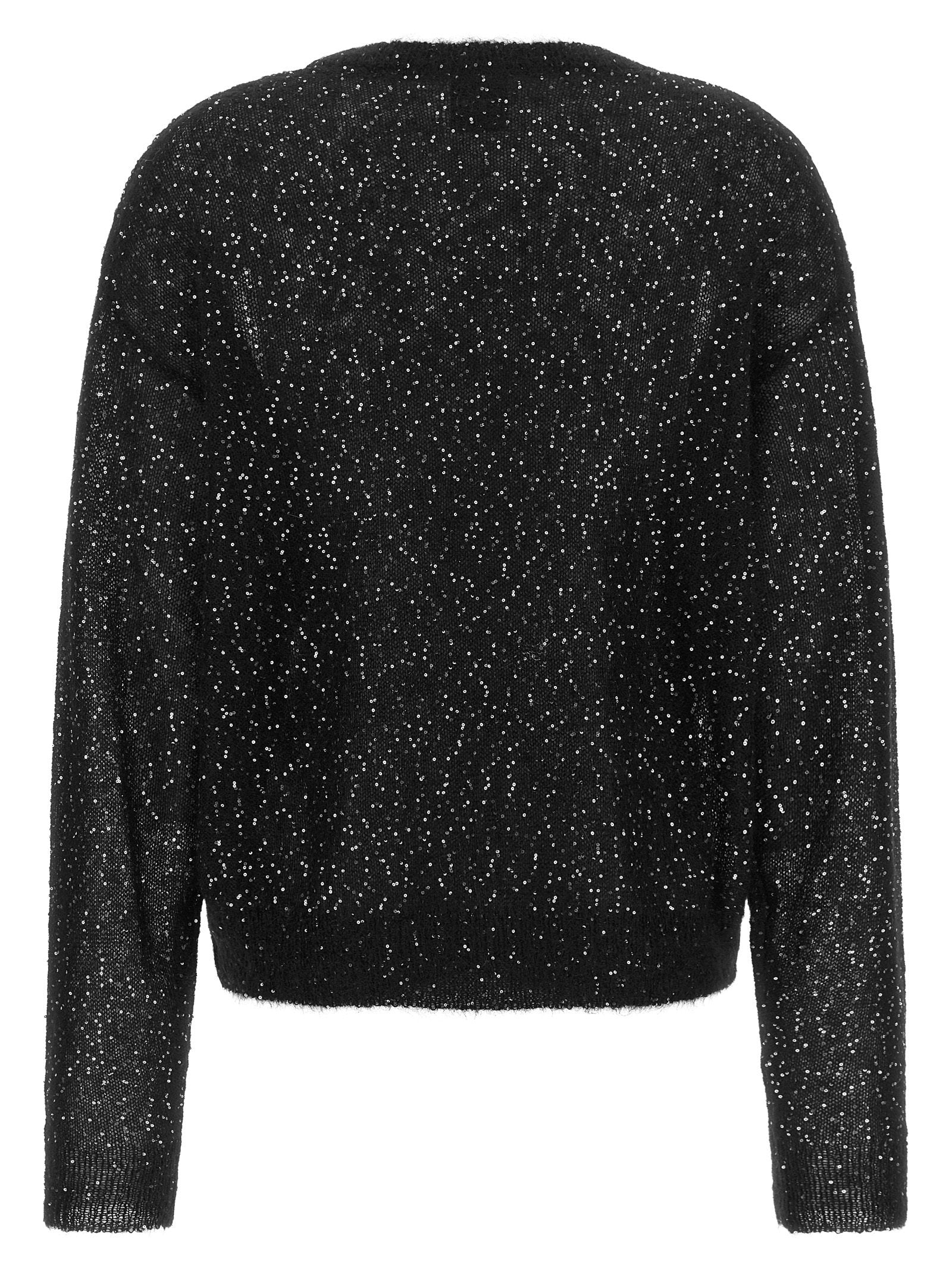 Nude Micro Sequin Sweater - view 2