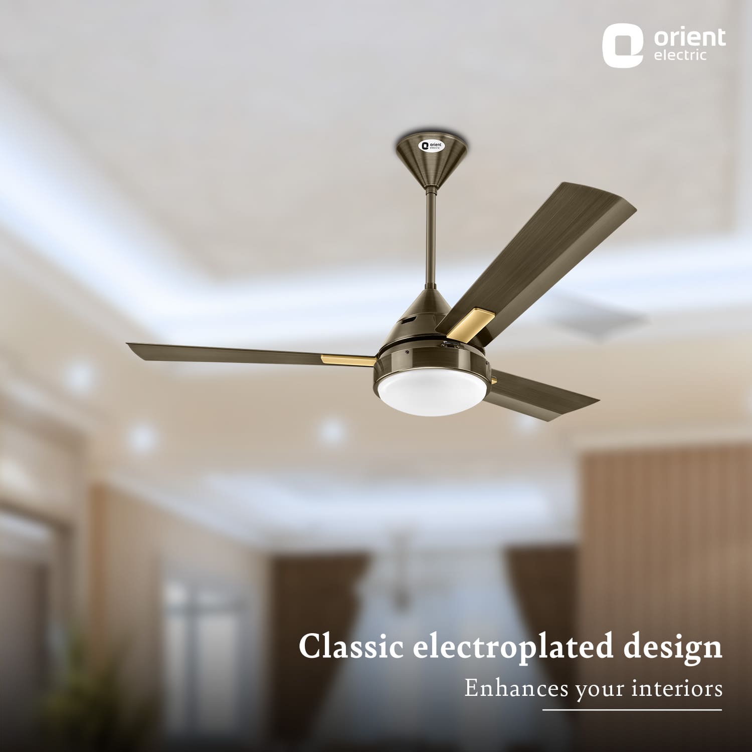 orientelectric Spectra with Remote & Underlight Ceiling Fan - view 17